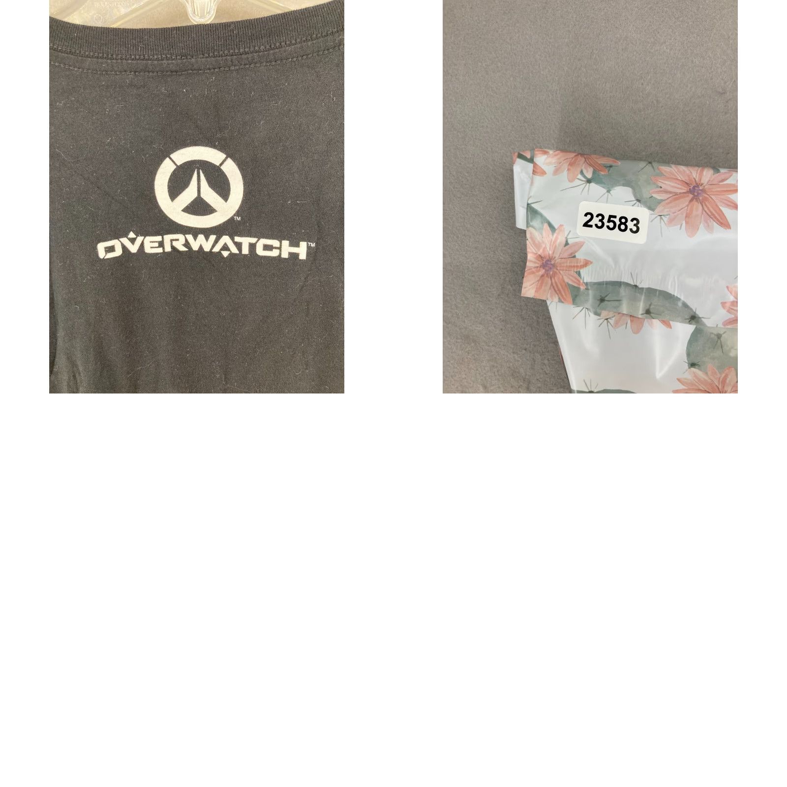 Vintage Blizzard Mens TShirt M Black Overwatch Gaming Graphic Print Crew Neck Short Sleeve Size US M / EU 48-50 / 2 - 8 Thumbnail