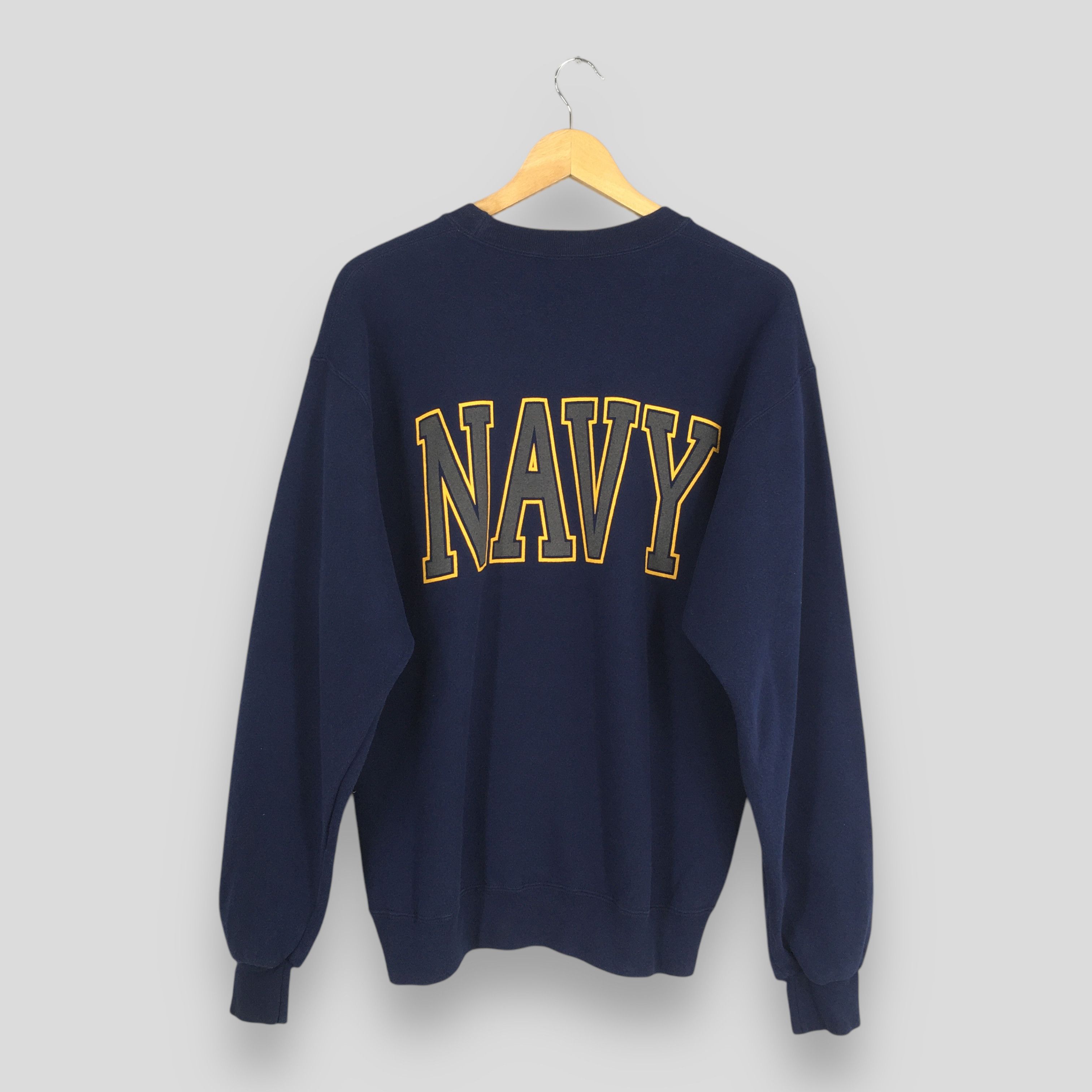 Vintage Vintage United States Navy Sweatshirt Medium Size US M / EU 48-50 / 2 - 6 Thumbnail