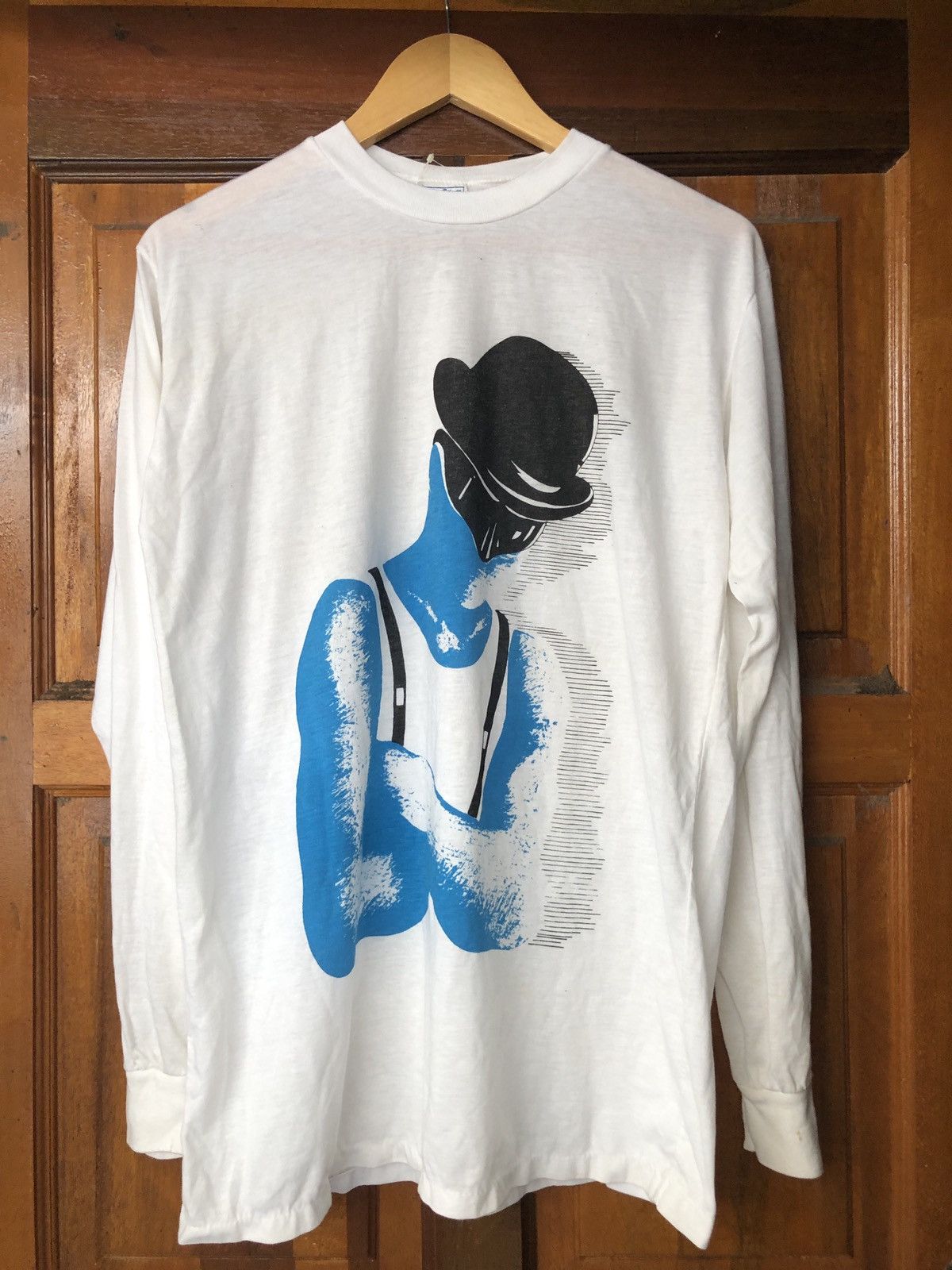 Vintage Vintage 80s Clockwork Orange UK Today Fifth Column T Shirt Size US M / EU 48-50 / 2 - 1 Thumbnail