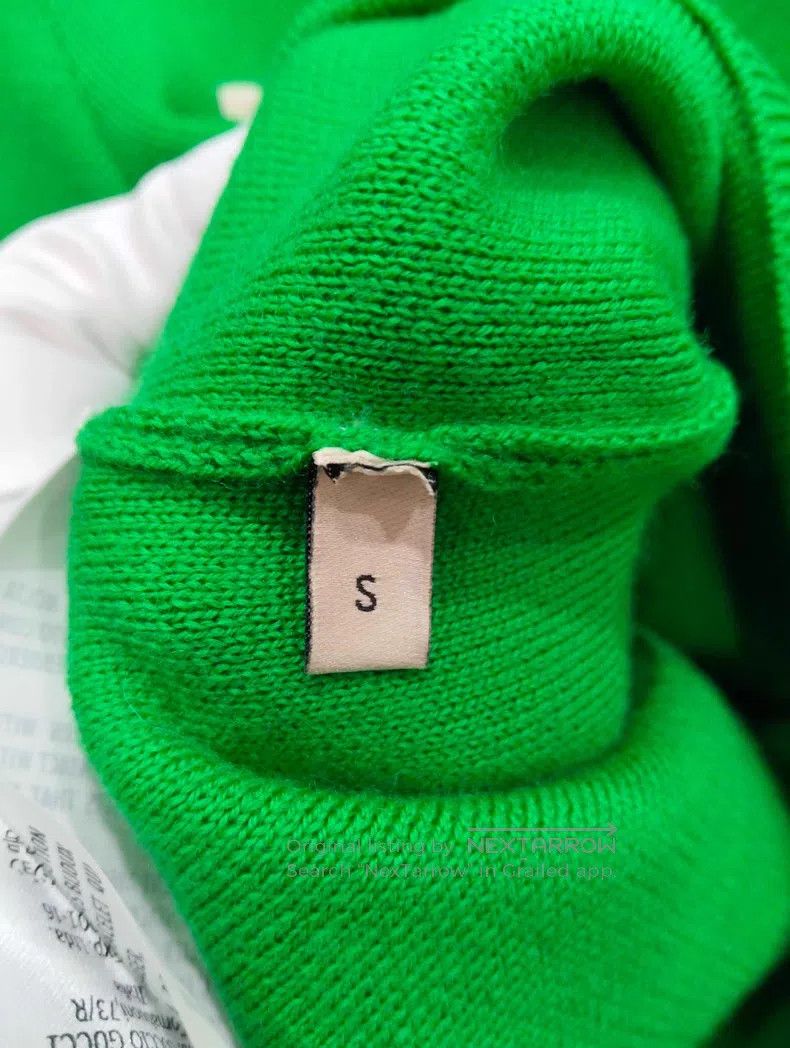 Gucci Gucci Lapel casual wool short-sleeved polo shirt Size S / US 4 / IT 40 - 5 Thumbnail