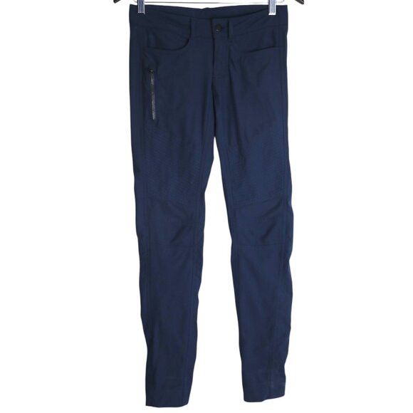 Lululemon Lululemon Bust A Move Pants Moto Slim Fit Stretchy Inkwell Size 27" / US 4 / IT 40 - 1 Thumbnail
