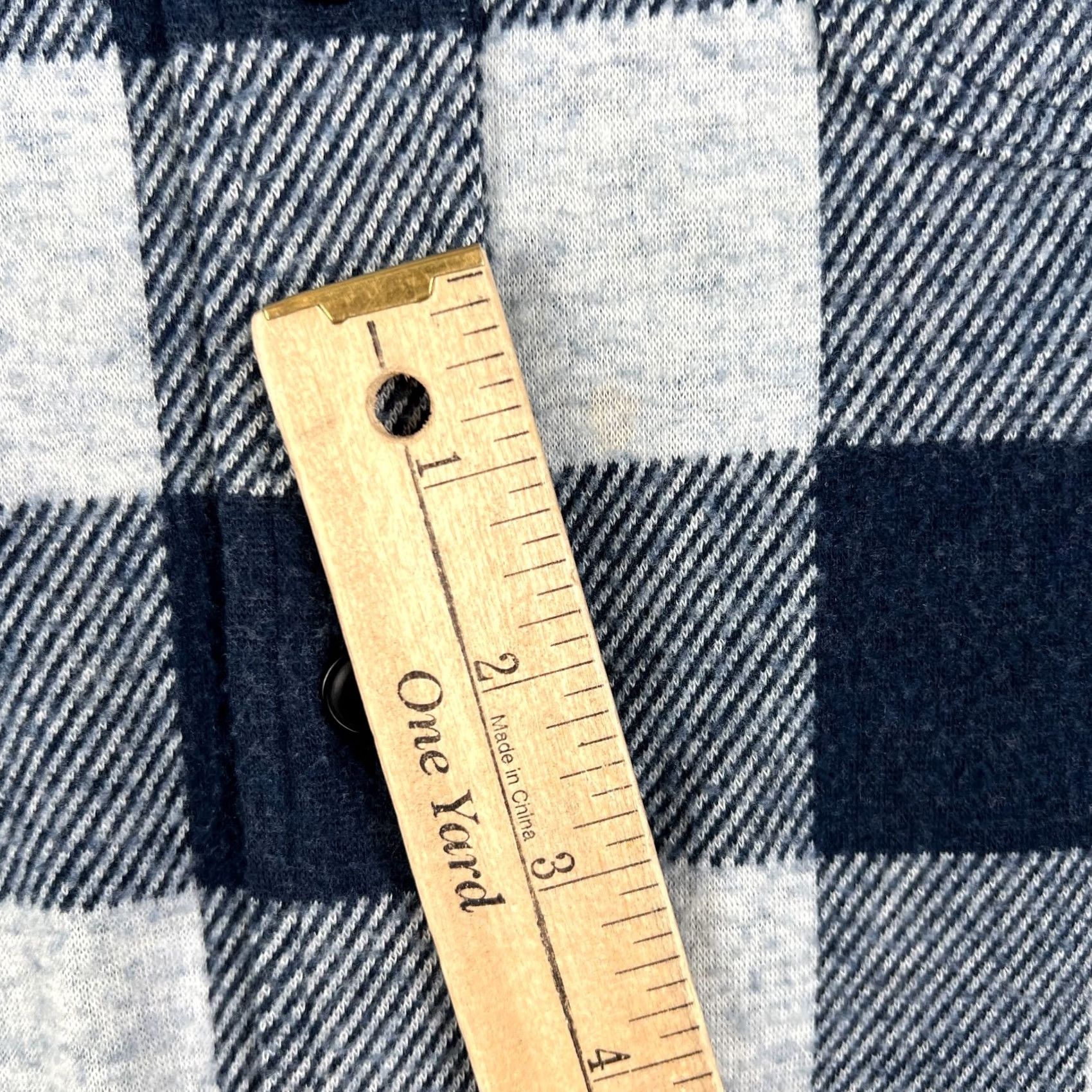 Faherty Faherty Legend Plaid Flannel XL Mens Blue White Button-Up Shirt Size US XL / EU 56 / 4 - 6 Thumbnail