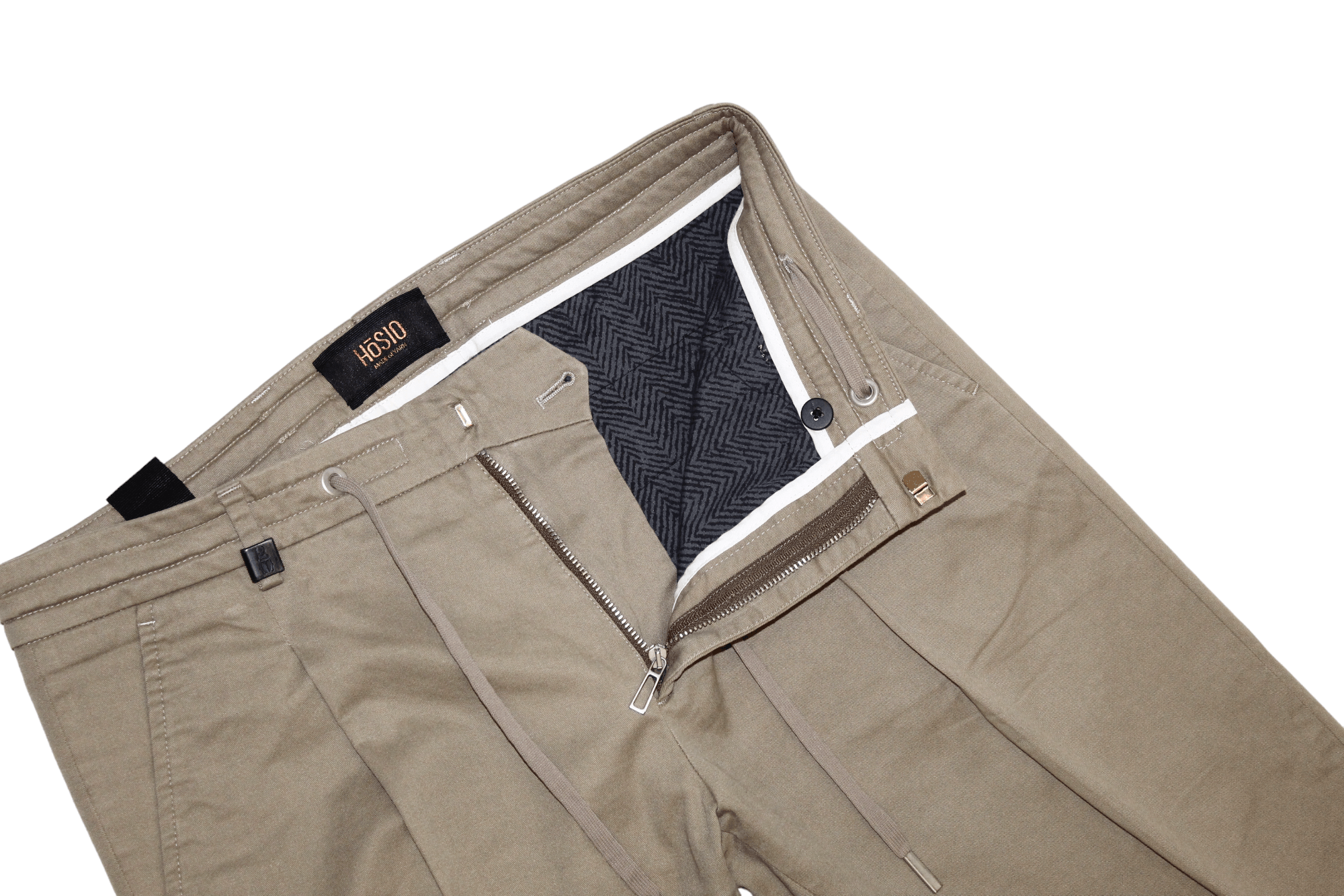 Z Zegna Hosio Made of Yarn Drawsting One-pleat Tapered Pants Size US 30 / EU 46 - 7 Thumbnail