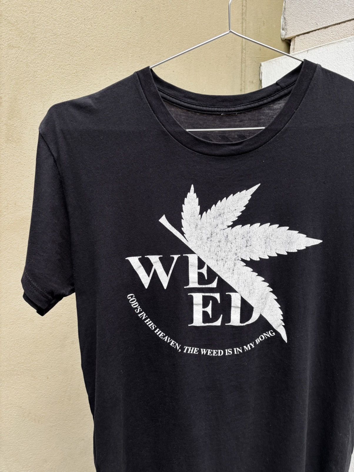 Vintage Vintage WEED Evangelion Tee Shirt ERD Grunge WCC Size US S / EU 44-46 / 1 - 3 Thumbnail