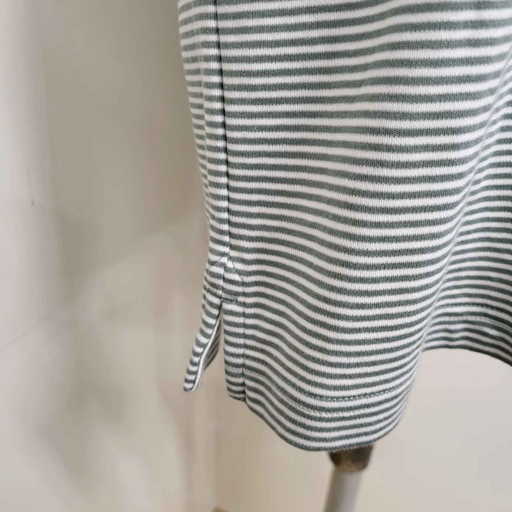 Lands' End Lands' End Polo Shirt Men S Green/White Stripe Short Sleeve Golf Shirt Mens S Polo Lands End Stripe Green White" Size US S / EU 44-46 / 1 - 5 Thumbnail