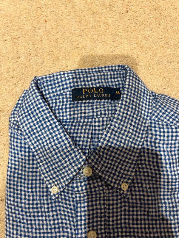 Polo Ralph Lauren Gingham shirt with yellow pony Size US M / EU 48-50 / 2 - 1 Thumbnail