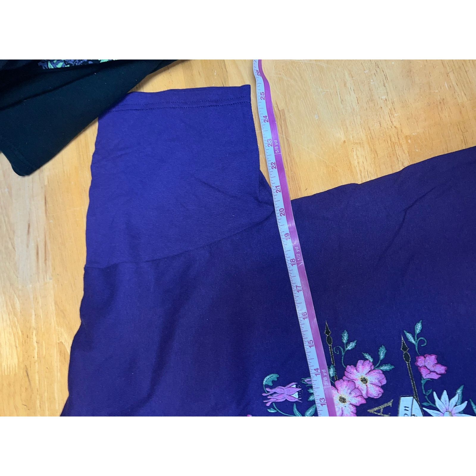 Jerzees Vintage Montana Shirt Willdflower Collection Purple Tee 90s Size US M / EU 48-50 / 2 - 11 Thumbnail