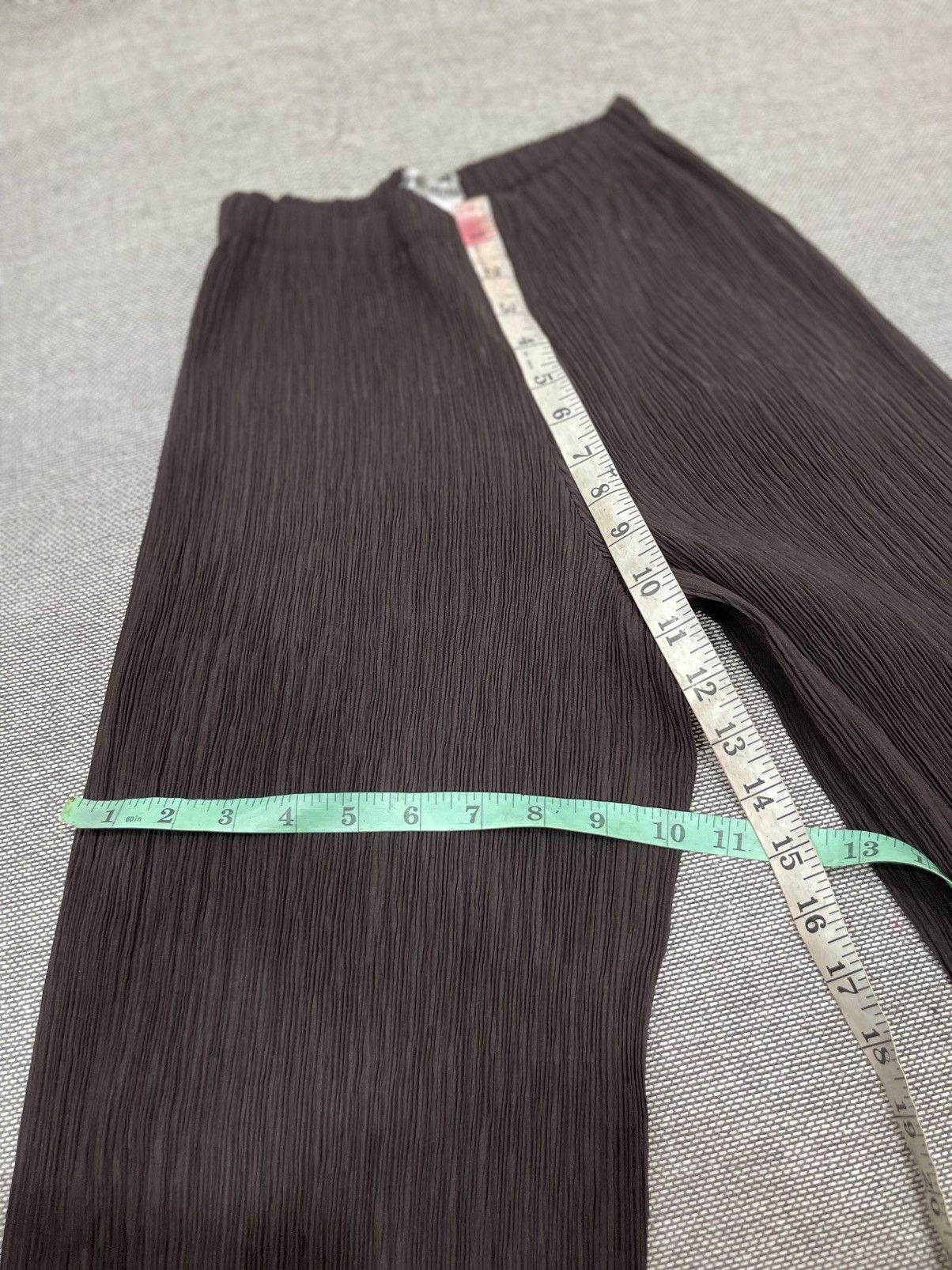Issey Miyake Issey Miyake WhiteLabel Pleated Straight Pants Brown Size 28" / US 6 / IT 42 - 9 Thumbnail