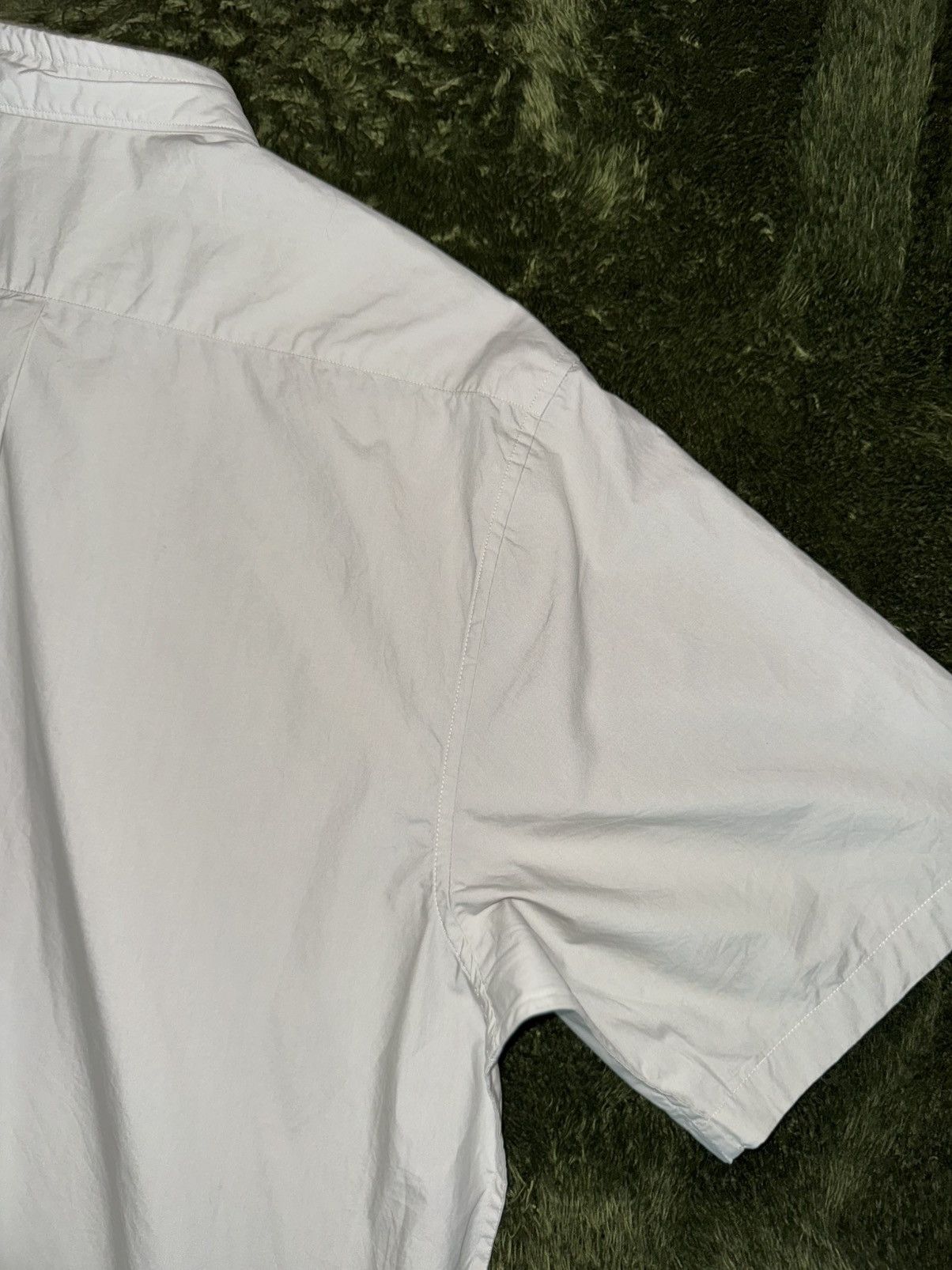 Steven Alan [XL] Steven Alan Reverse Seam Short Sleeve Shirt Grey Size US XL / EU 56 / 4 - 10 Thumbnail