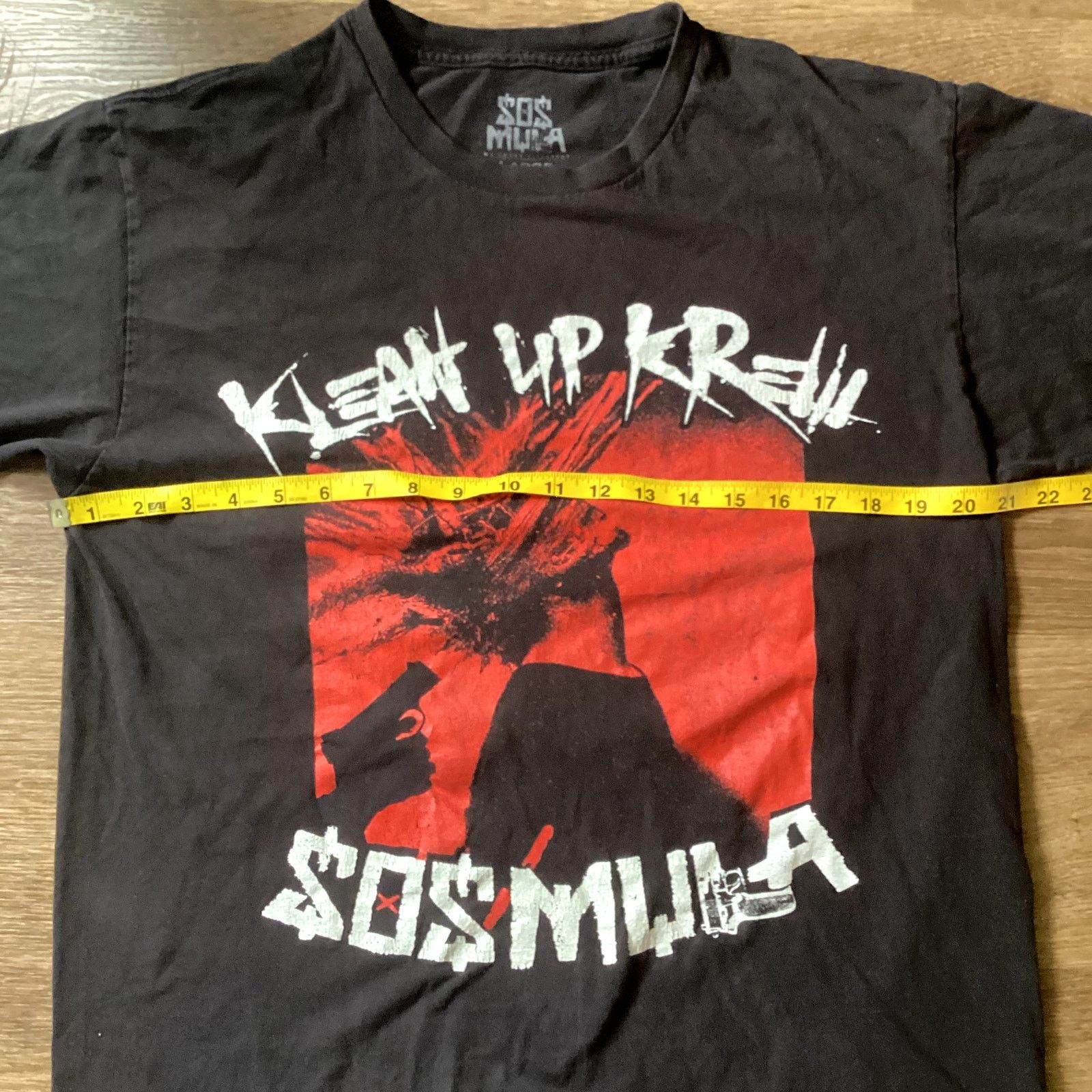 Other City Morgue SOS MULA Kleen UP Krew Rare Tee- Men's Large Size US L / EU 52-54 / 3 - 3 Thumbnail