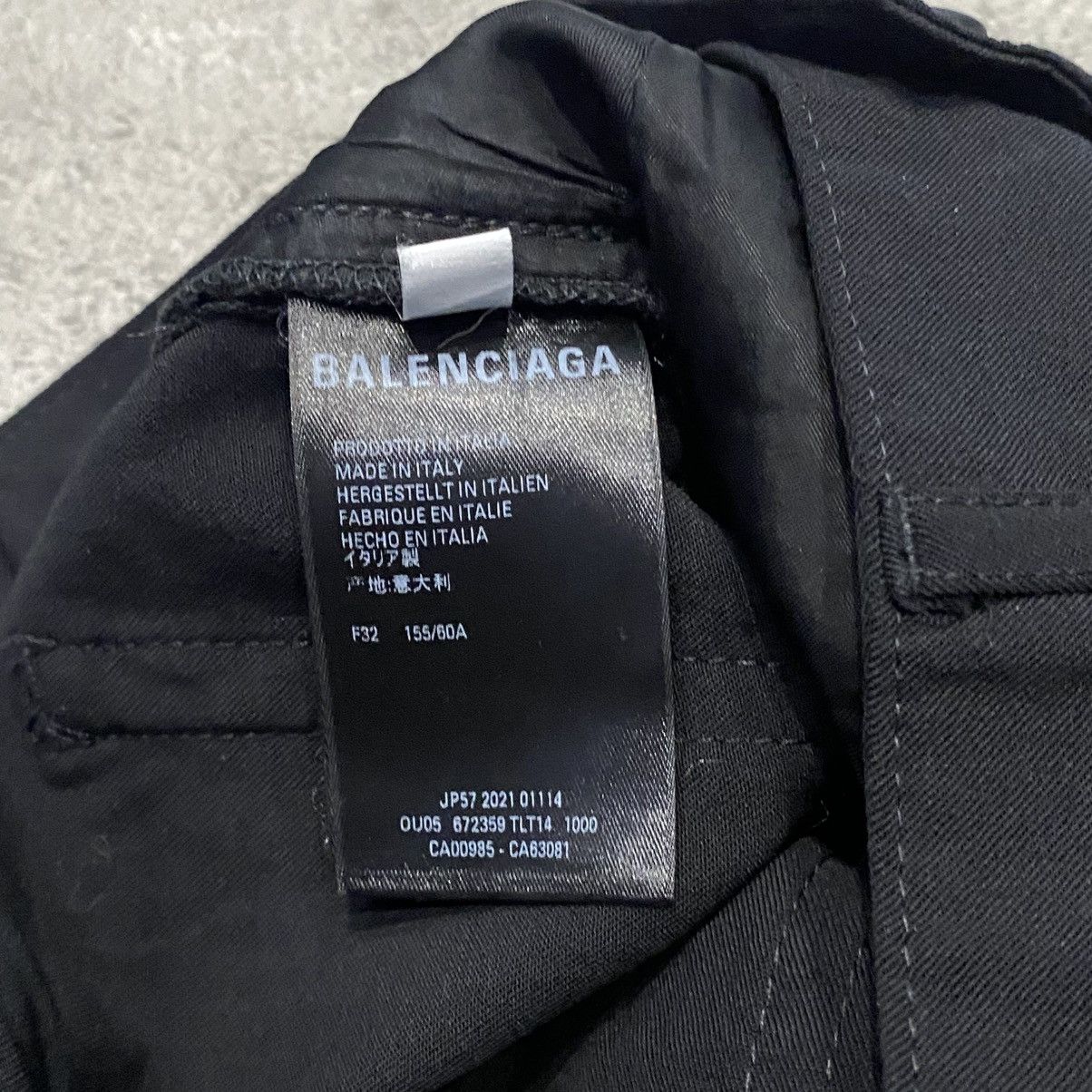 Balenciaga Balenciaga Wool Slacks Longpants Size 25" / US 0 / IT 36 - 3 Thumbnail