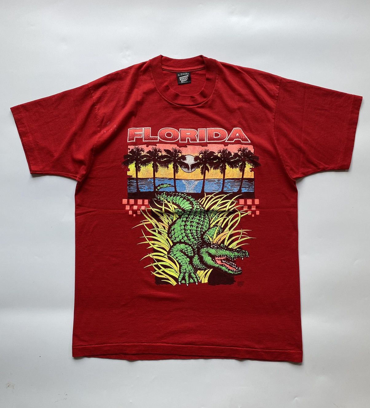 Vintage VINTAGE T-SHIRT FLORIDA Size US XL / EU 56 / 4 - 1 Thumbnail