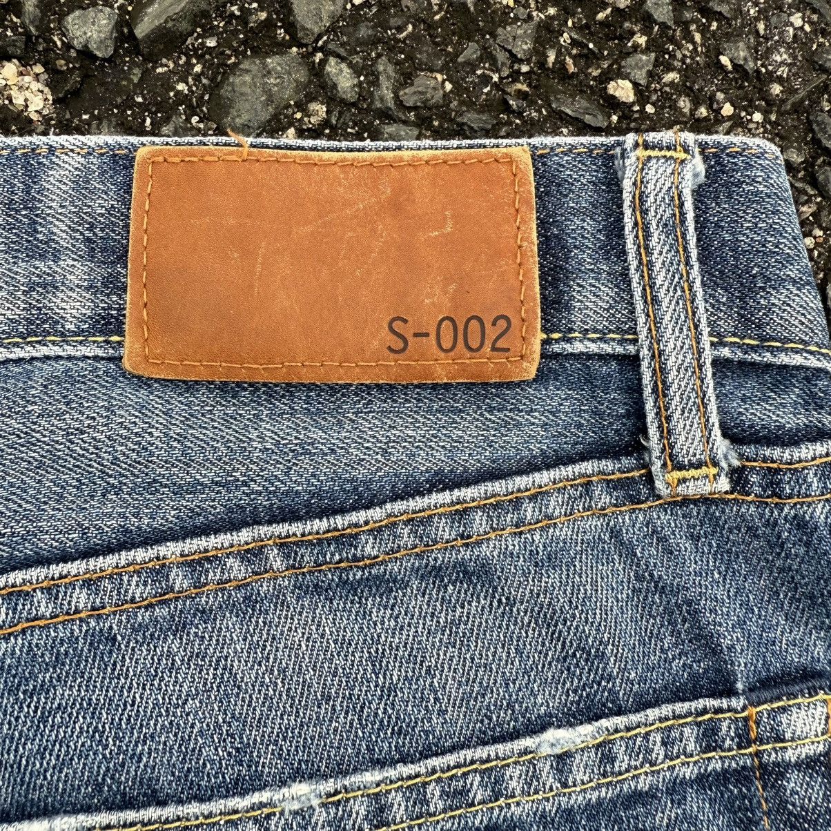 Japanese Brand Vintage Japanese straight faded jean denim pants Size US 35 - 12 Thumbnail