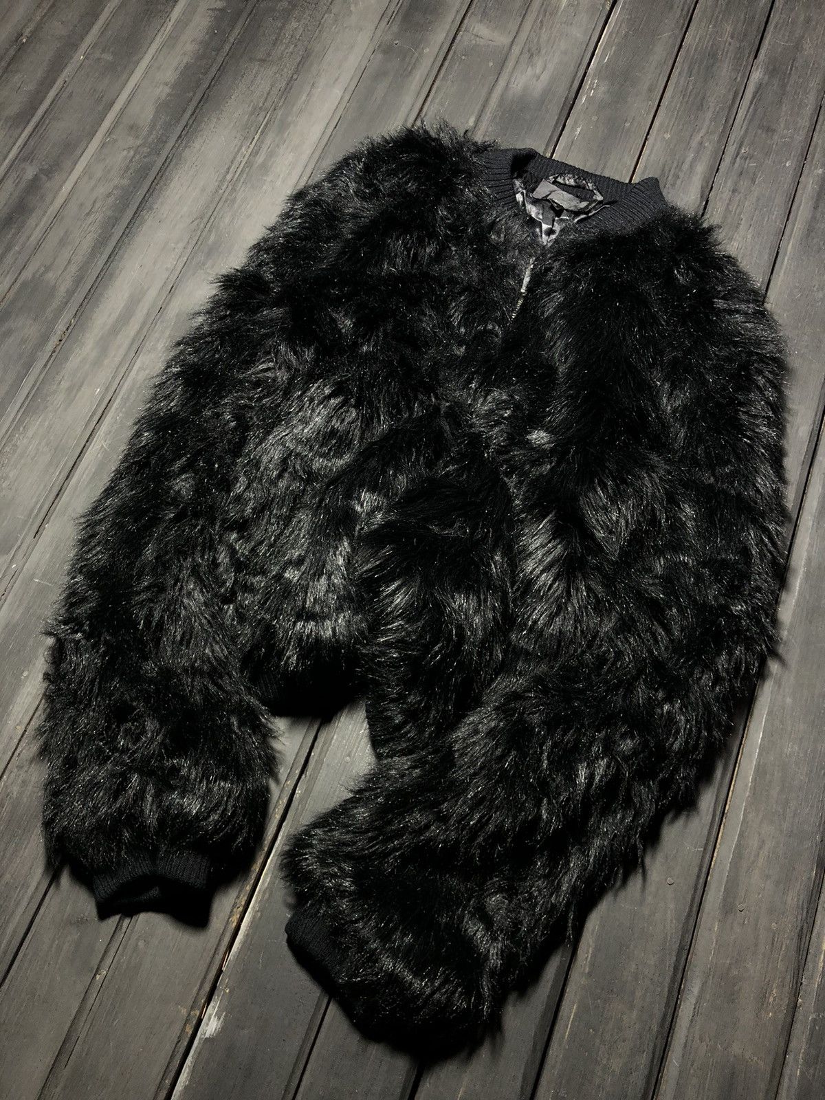 If Six Was Nine Vtg Yohji Yamamoto If Six Was Nine Style Opium Fur Jacket Size S / US 4 / IT 40 - 2 Thumbnail