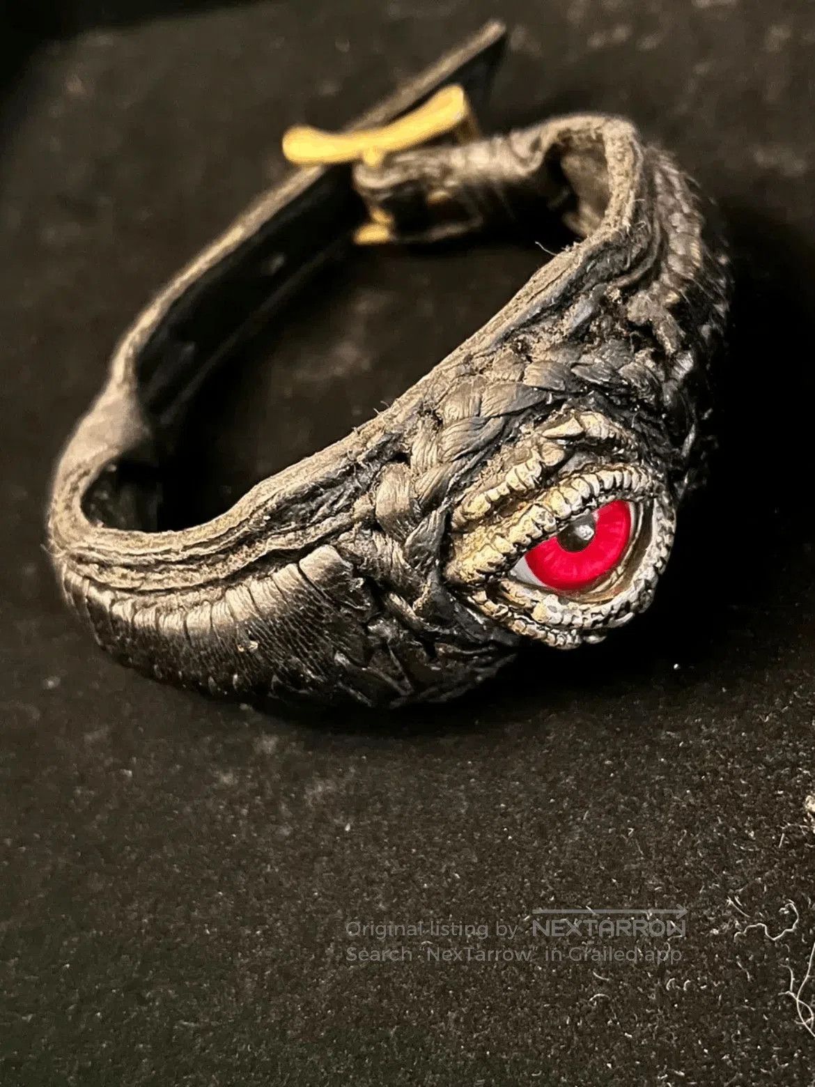 KMRii KMRii Eye Ball Leather Bracelet. | Grailed