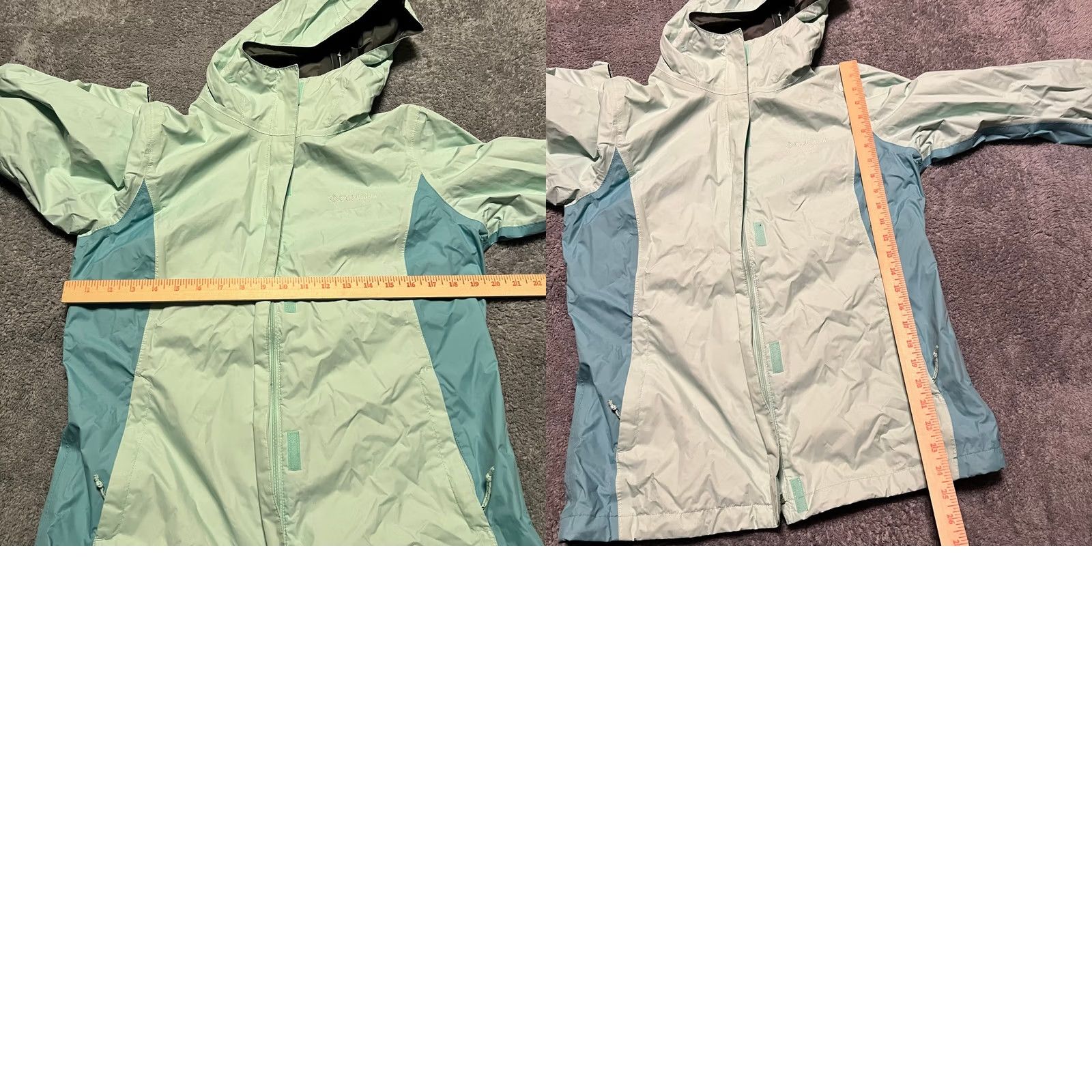 Vintage Columbia Jacket Womens Medium Blue Nylon Rain. coat Hooded Size M / US 6-8 / IT 42-44 - 8 Thumbnail