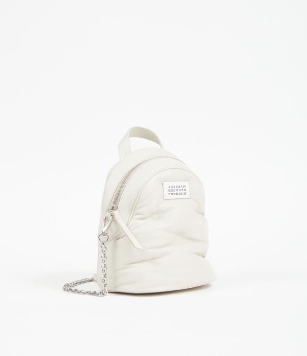 Maison Margiela o1bcso1str0526Size: OS / Glam Slam Backpack in Greige Size ONE SIZE - 2 Thumbnail