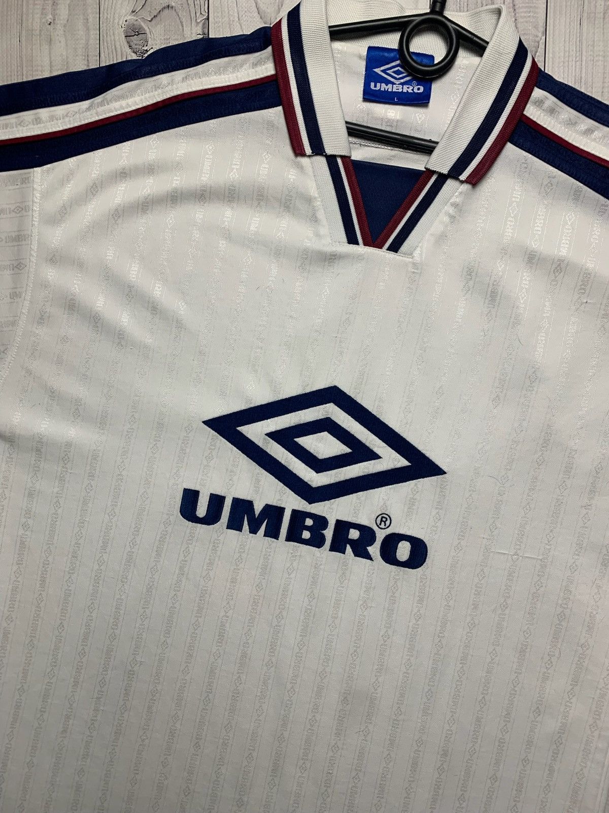 Umbro × Vintage Vintage Umbro monogram polo rare size M Size US L / EU 52-54 / 3 - 2 Thumbnail