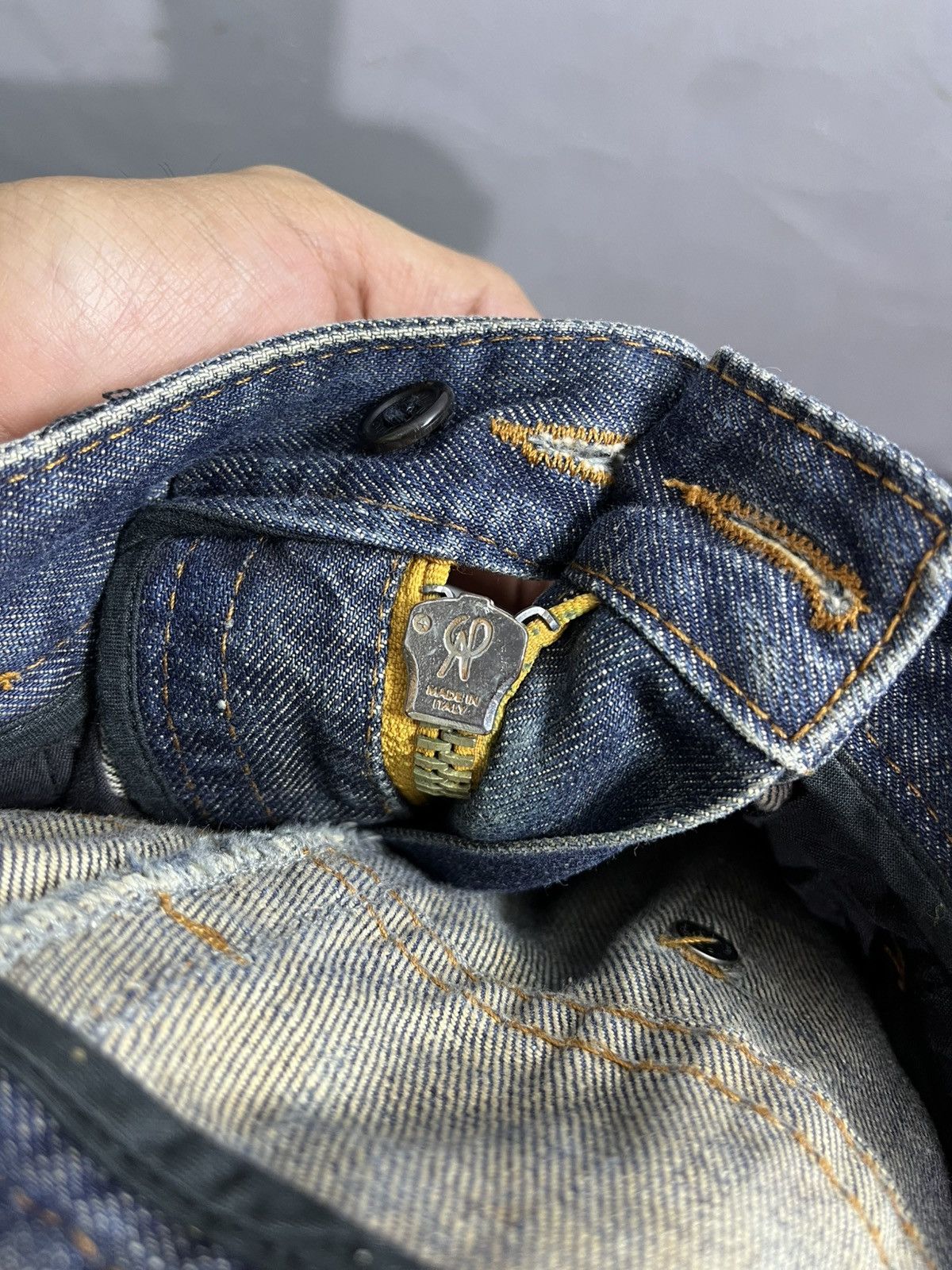 Dsquared2 Rare FW05 distressed mudwash hope jesus studed jeans Size US 32 / EU 48 - 11 Thumbnail