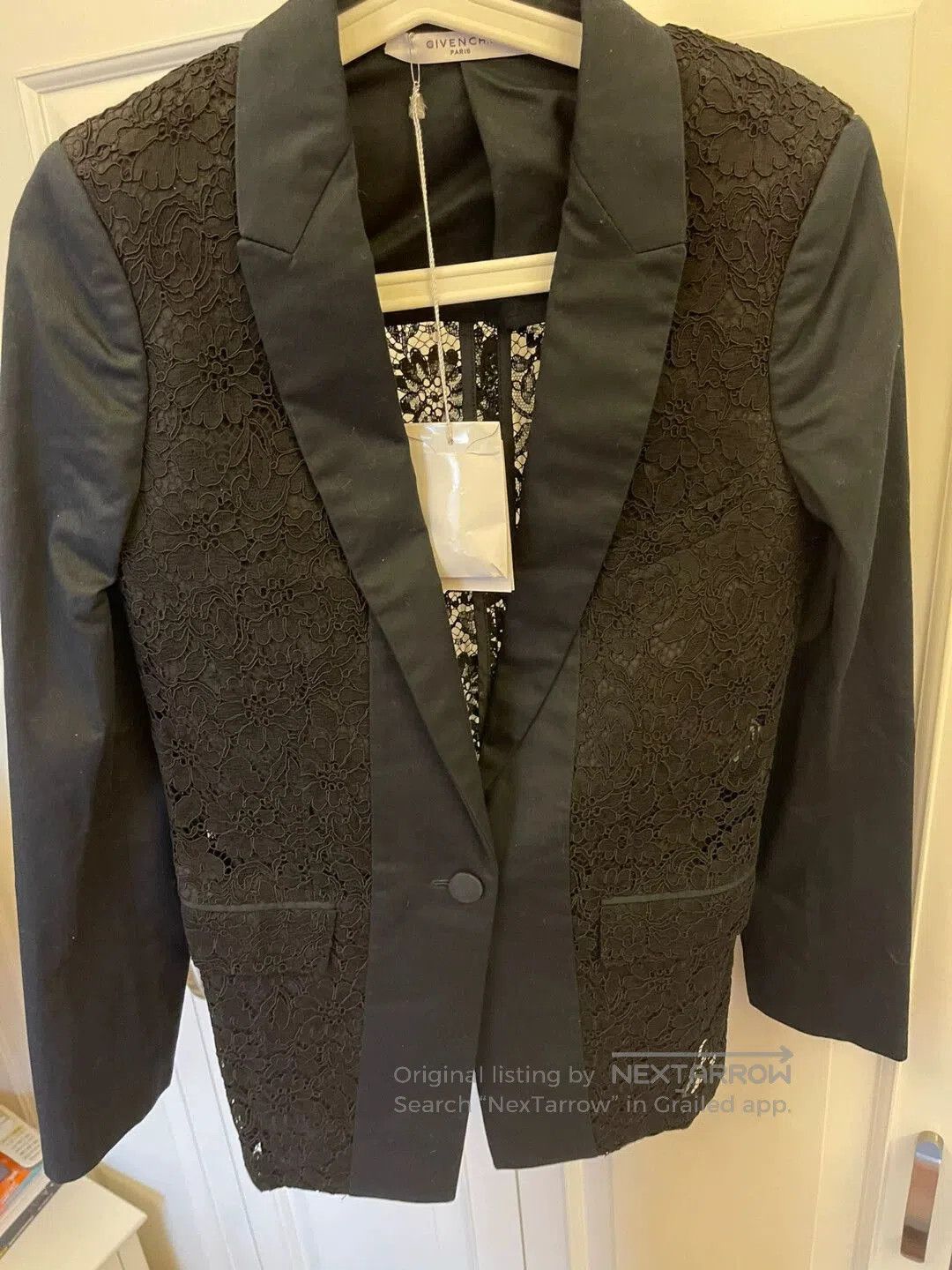 Givenchy Hollow Out Blazer Size 38.