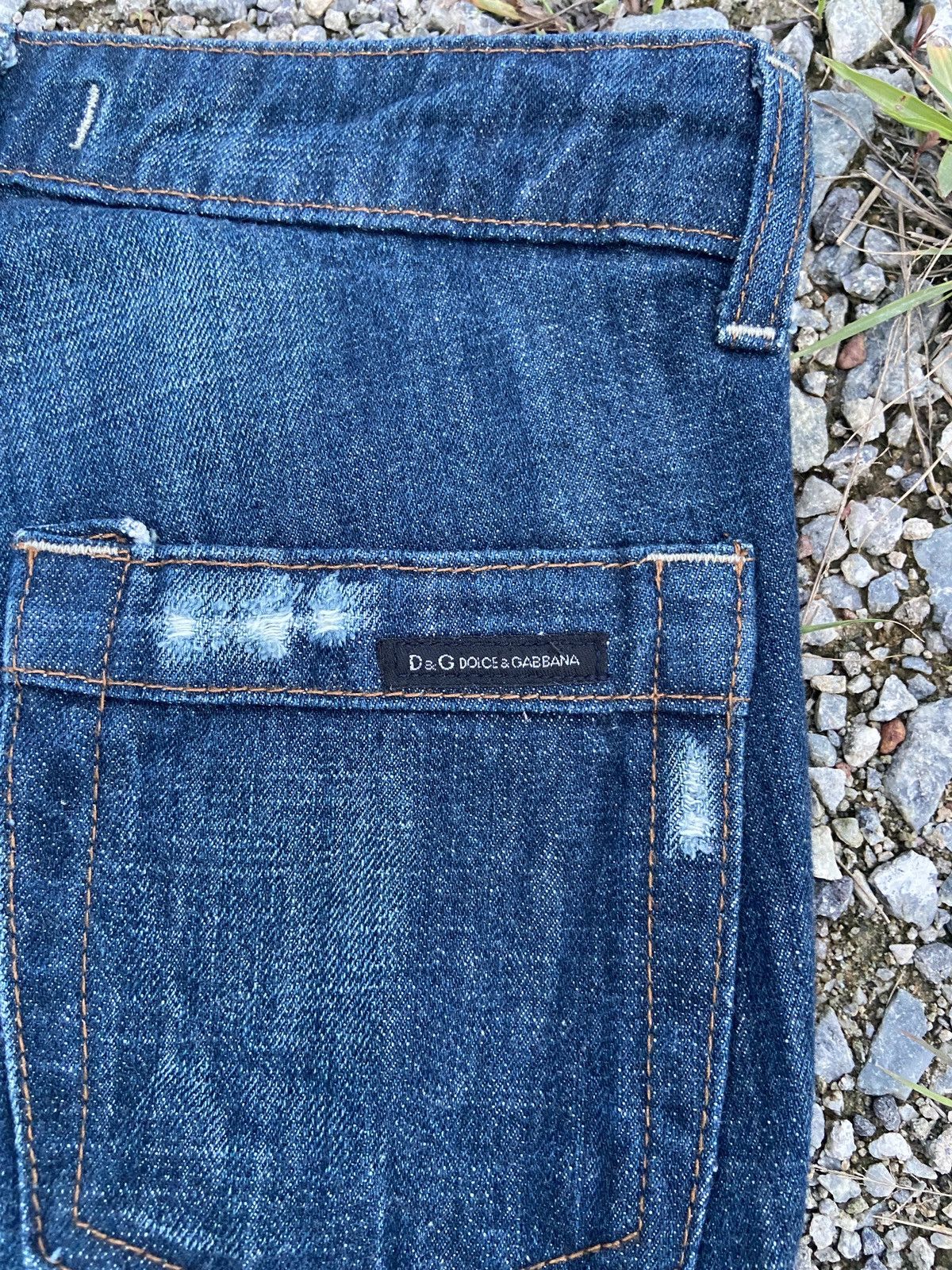 Dolce & Gabbana × Vintage Flare Dolce Gabbana Denim Size US 28 / EU 44 - 15 Thumbnail