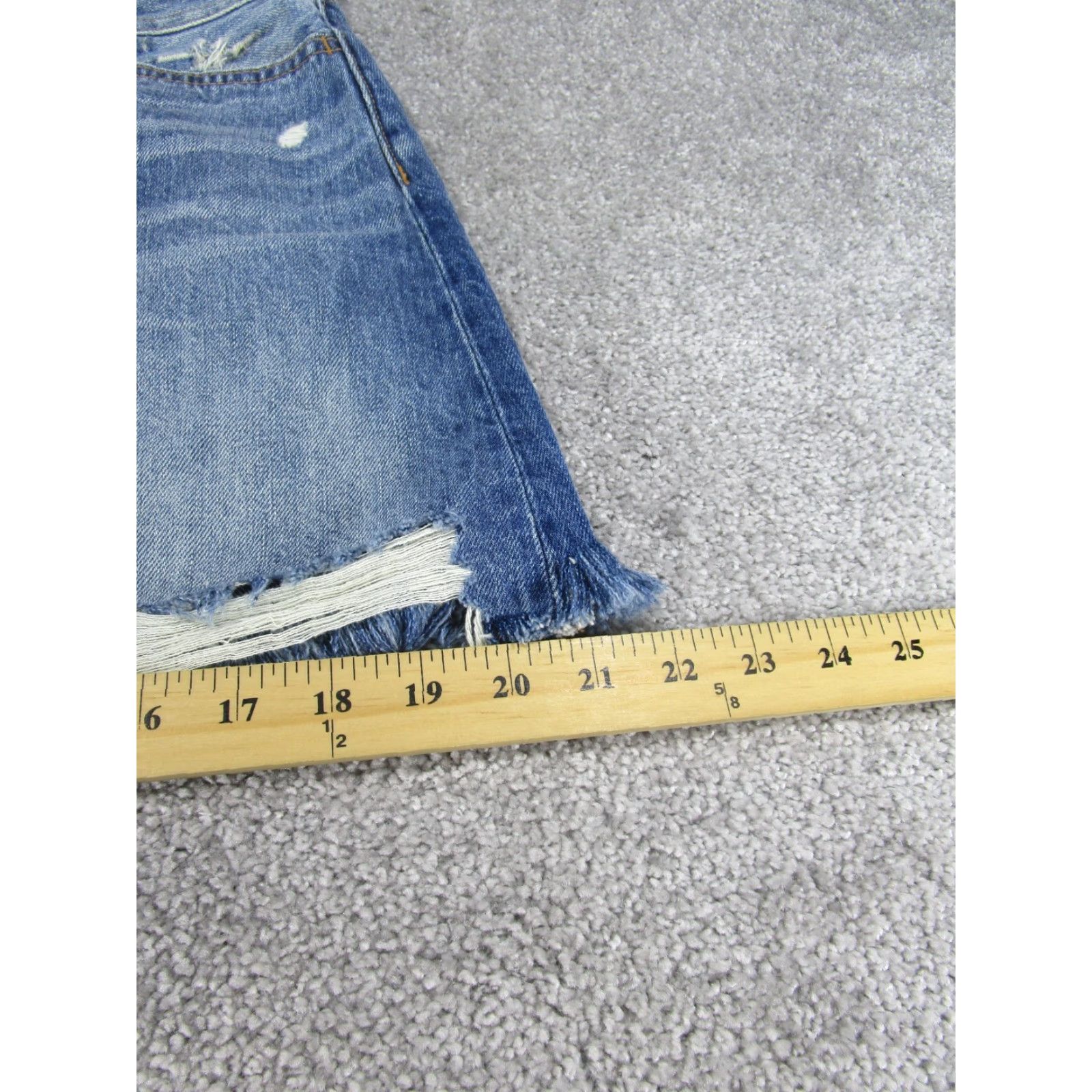 Madewell VINTAGE Madewell Jeans Skirt Womens 26 A-Line Denim Blue Short - 18?? Size 26" / US 2 / IT 38 - 5 Thumbnail