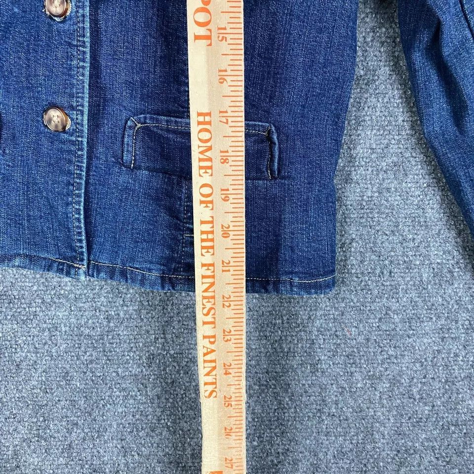 Covington Covington Denim Jacket Women's Small 6-8 Cotton Stretch S Size S / US 4 / IT 40 - 4 Thumbnail