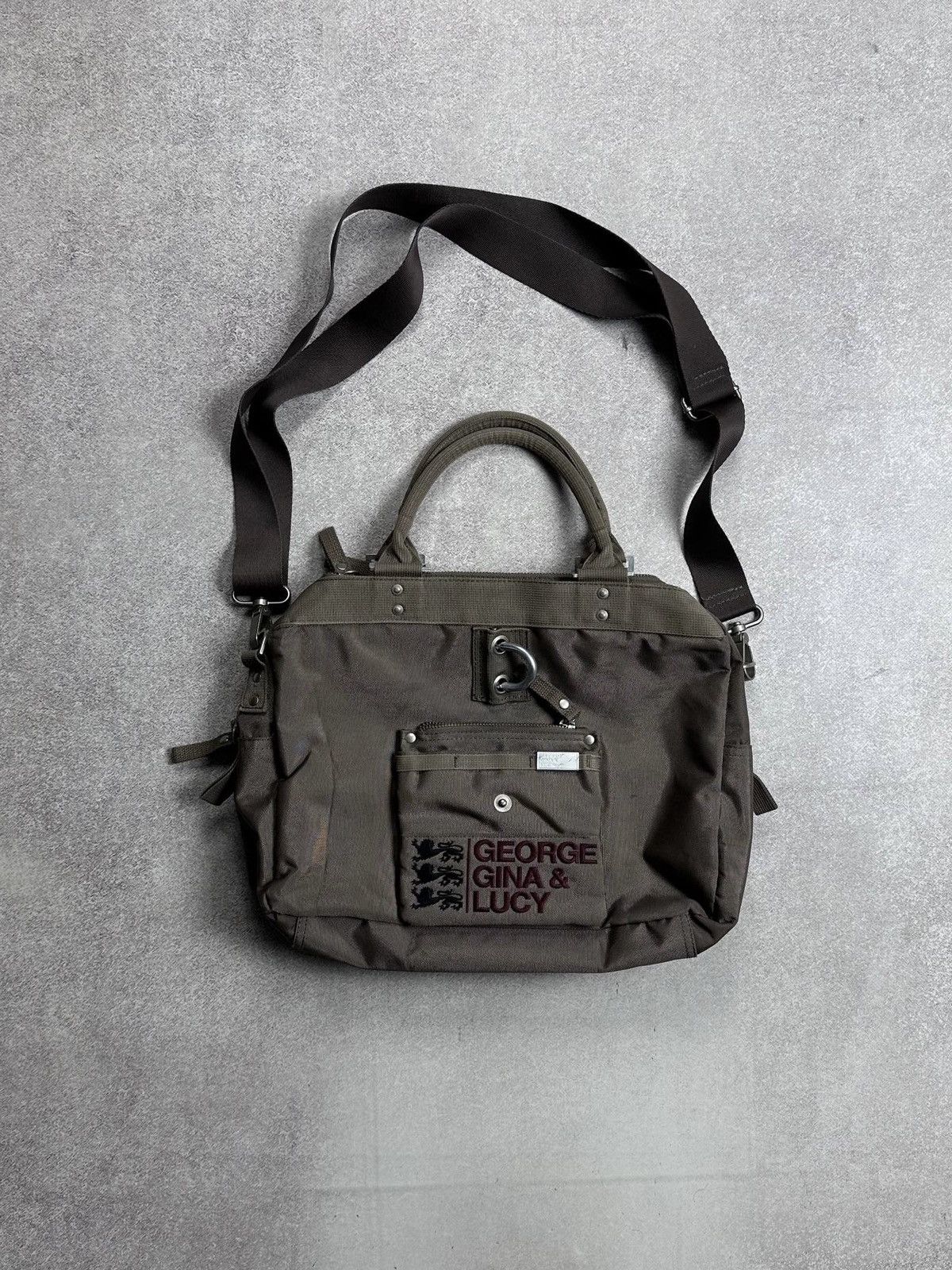 Japanese Brand Vintage 90s GGL George Gina & Lucy Miss Perfect Bag Os Size ONE SIZE - 1 Thumbnail