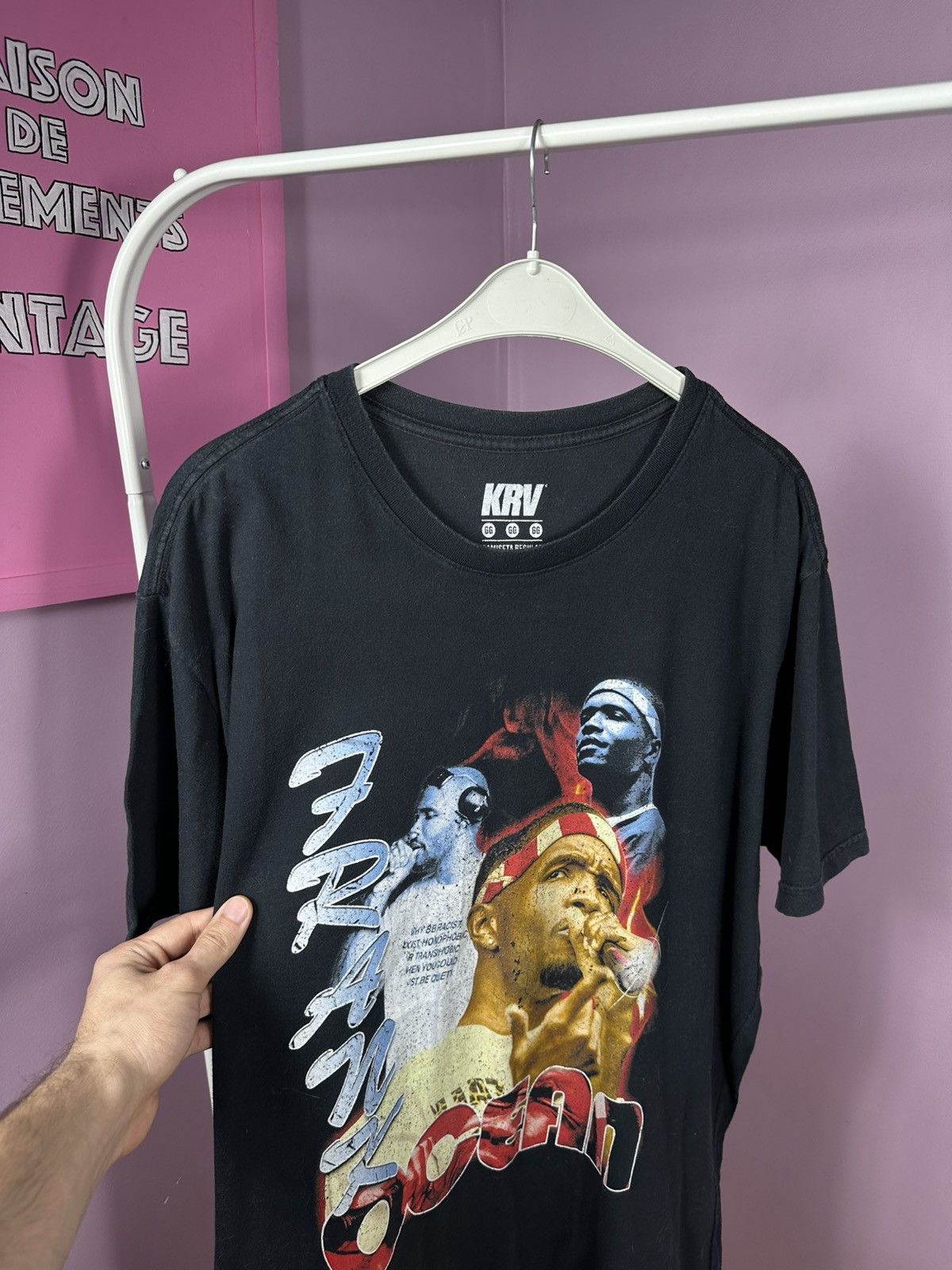 Frank Ocean Frank Ocean Merch T-Shirt Music Art Tee Logo Black Size US XL / EU 56 / 4 - 12 Thumbnail