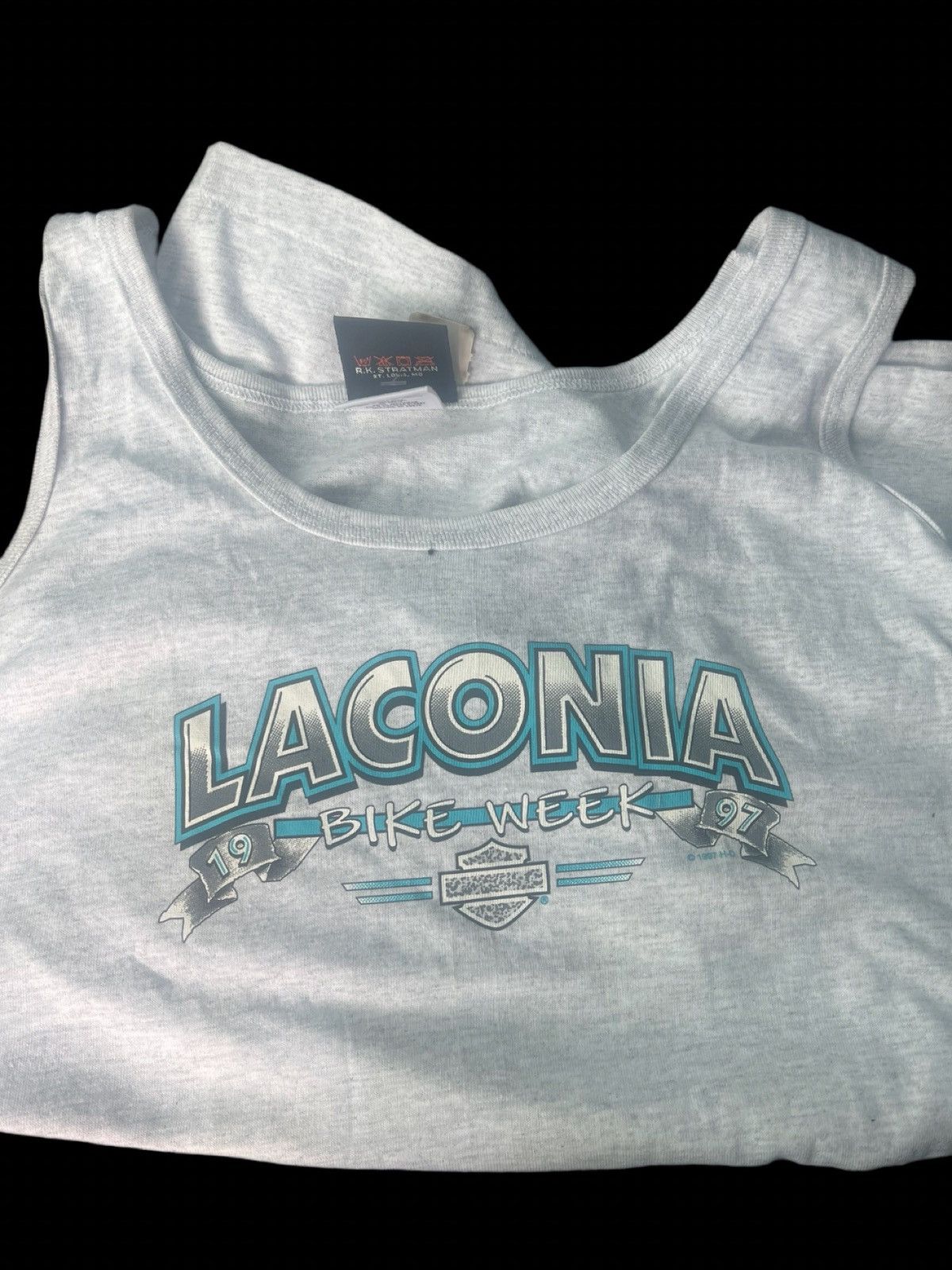 Harley Davidson Vintage 1997 Laconia Bike Week Harley Tank Top Women’s M USA Size M / US 6-8 / IT 42-44 - 1 Thumbnail