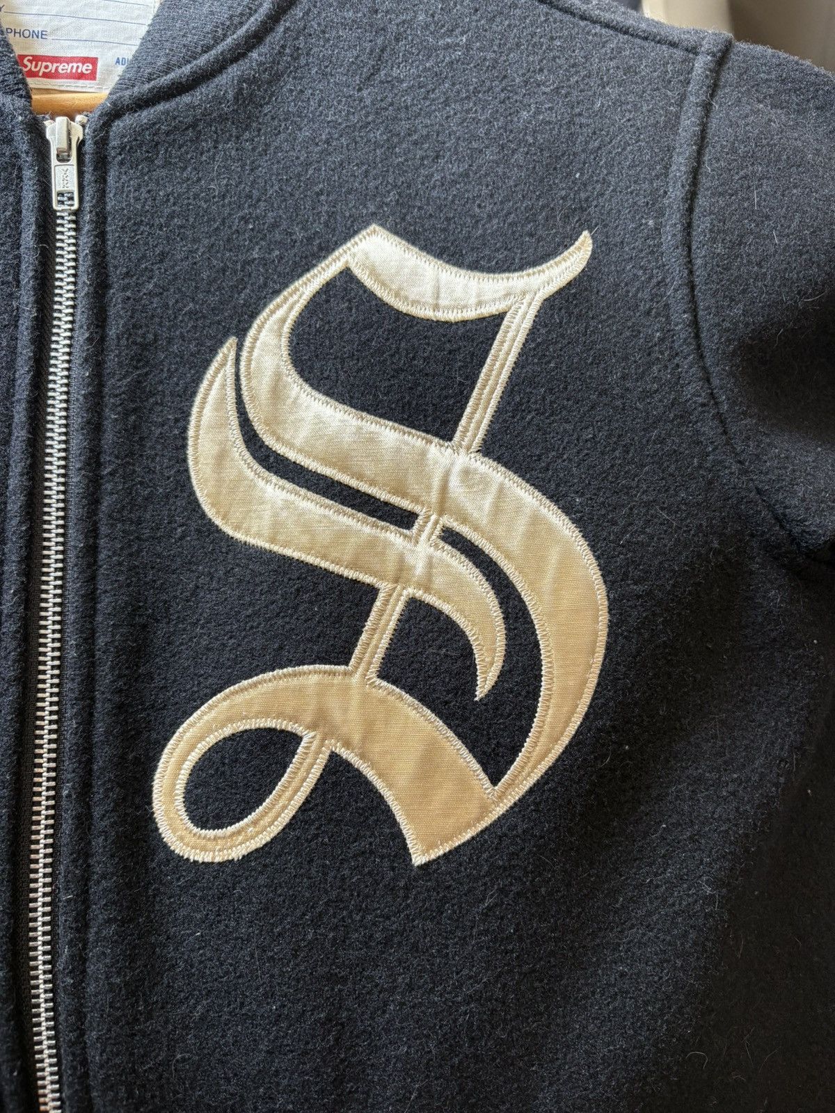 Supreme Supreme old english varsity jacket Size US S / EU 44-46 / 1 - 3 Thumbnail