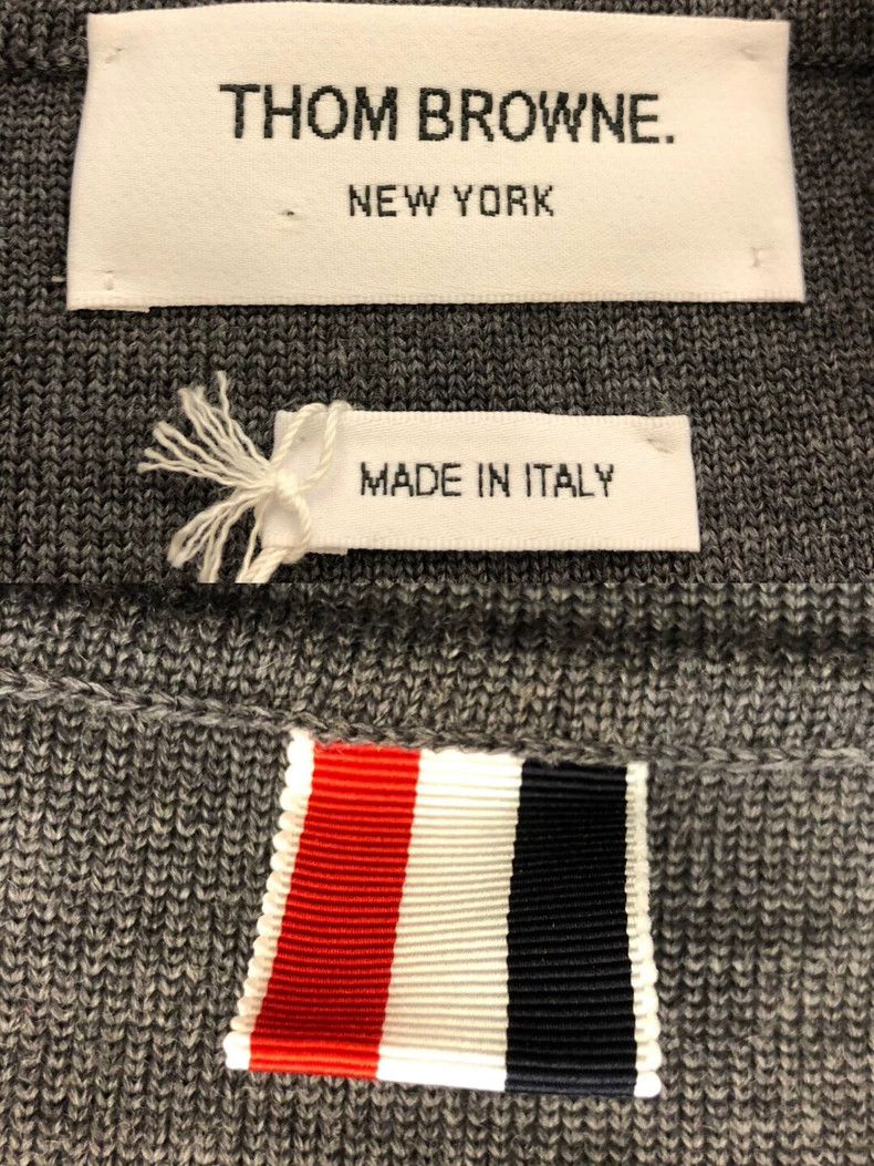 Thom Browne Thom Browne Wool knit jacket Size US S / EU 44-46 / 1 - 6 Thumbnail