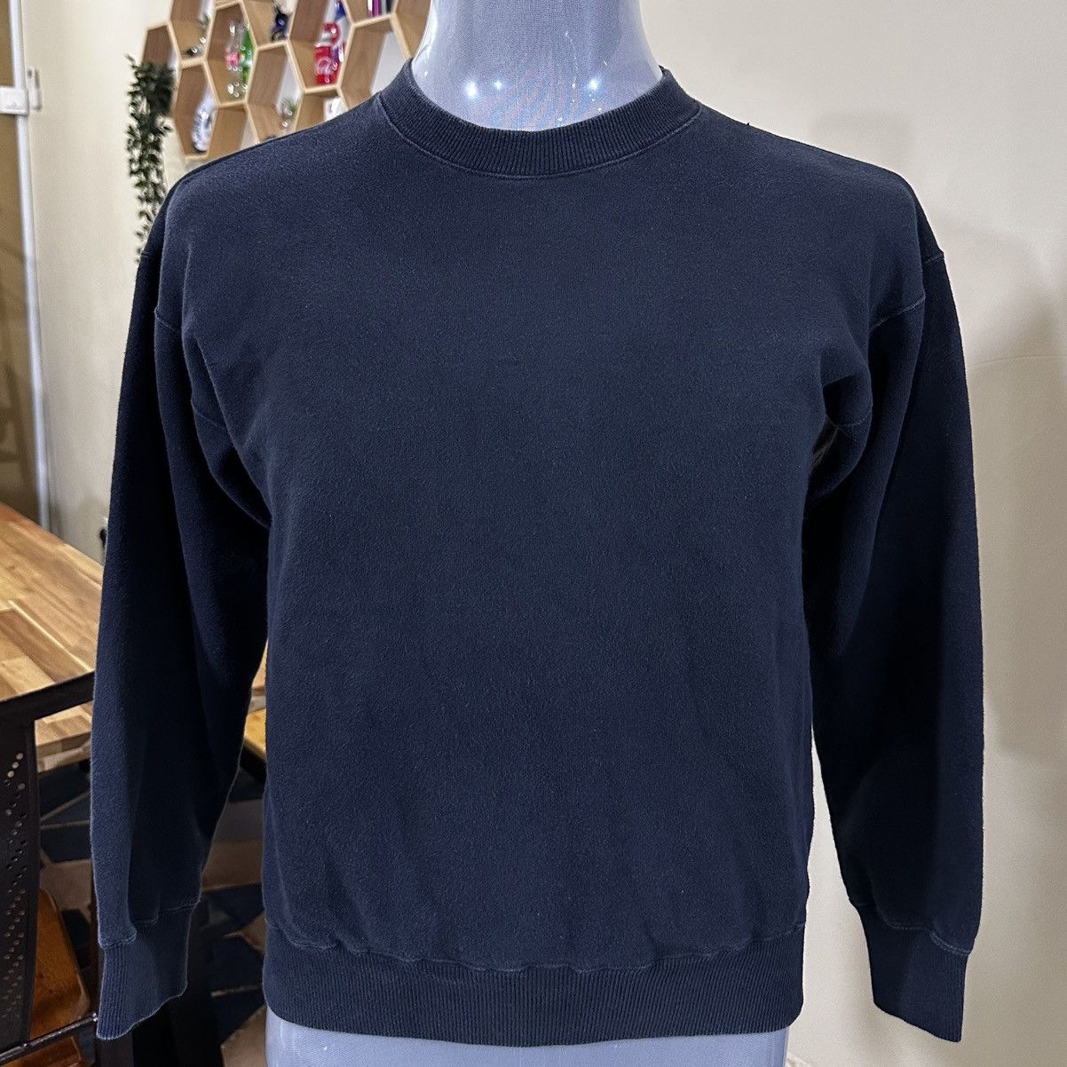 Issey Miyake Vintage I.S Issey Miyake Big Logo Sweatshirt Size US M / EU 48-50 / 2 - 2 Thumbnail
