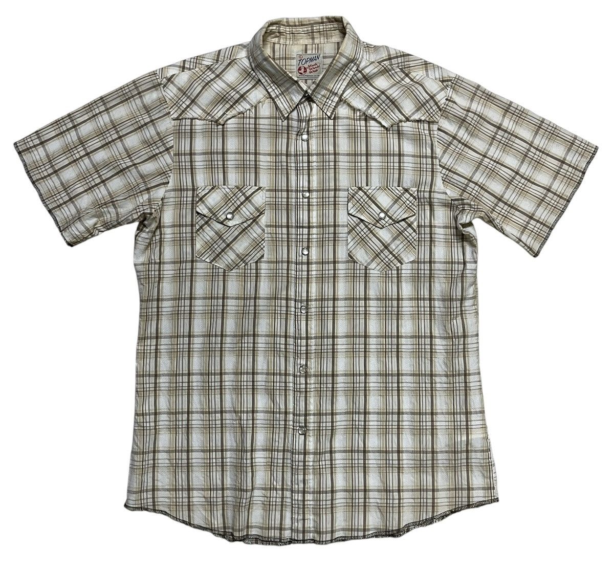 Topman × Vintage Topman Western Button Up Shirt Size US M / EU 48-50 / 2 - 1 Thumbnail