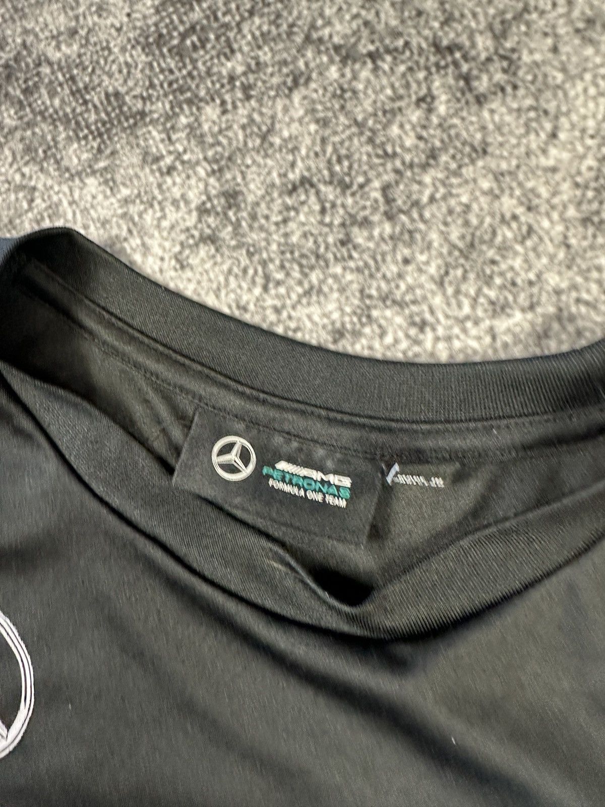 Mercedes-Benz F-1 Mercedes Benz AMG Polo Petronas Racing Logo Rare L USA Size US L / EU 52-54 / 3 - 4 Thumbnail