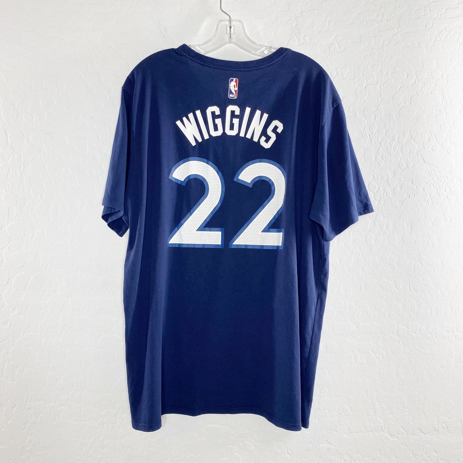 Nike Nike Dri Fit Nike Tee Navy Minnesota Timberwolves Wiggins XL Size US XL / EU 56 / 4 - 2 Thumbnail