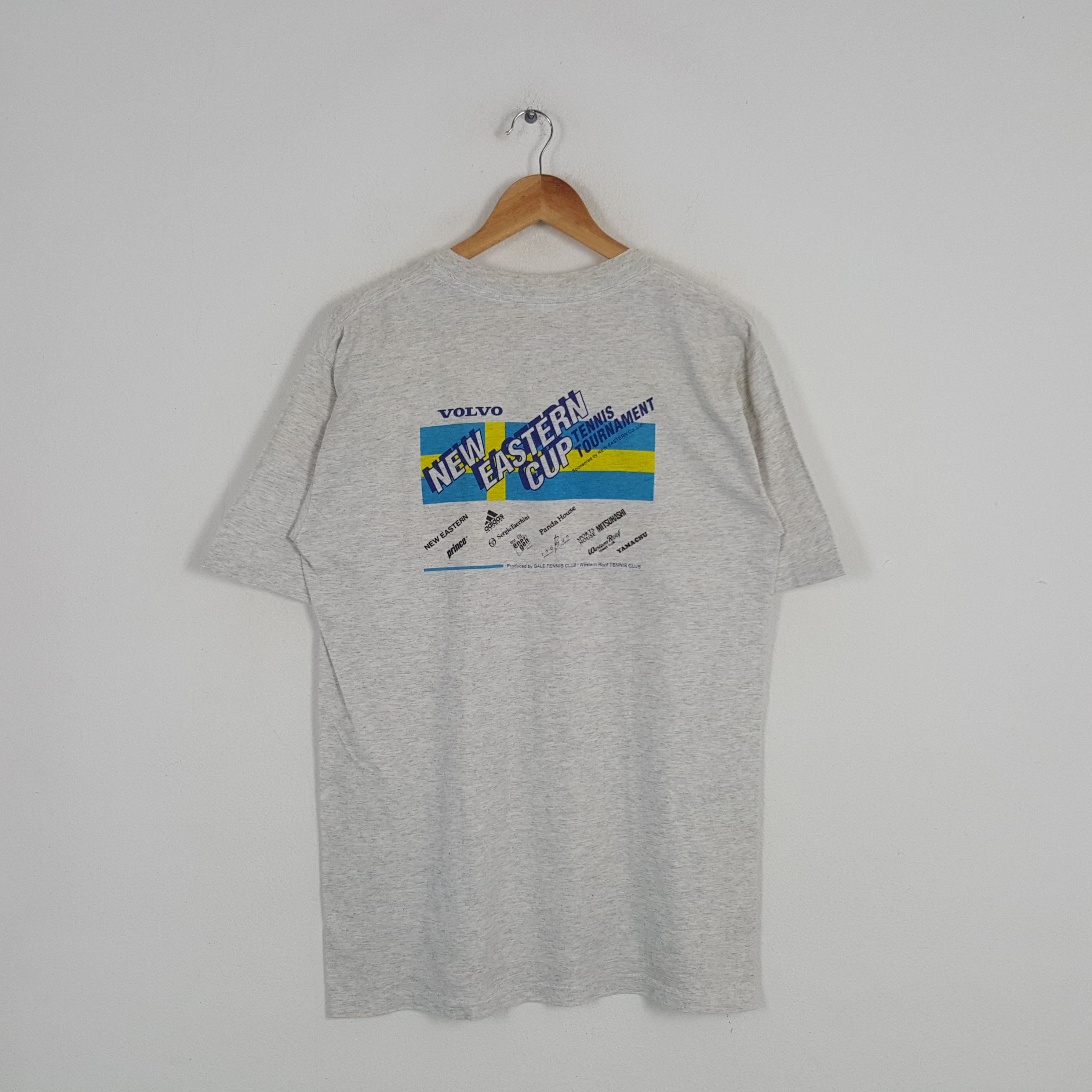 Adidas × Sergio Tacchini × Vintage Vintage Volvo Racing Motorsports 90's Promo Tshirt Size US M / EU 48-50 / 2 - 3 Thumbnail