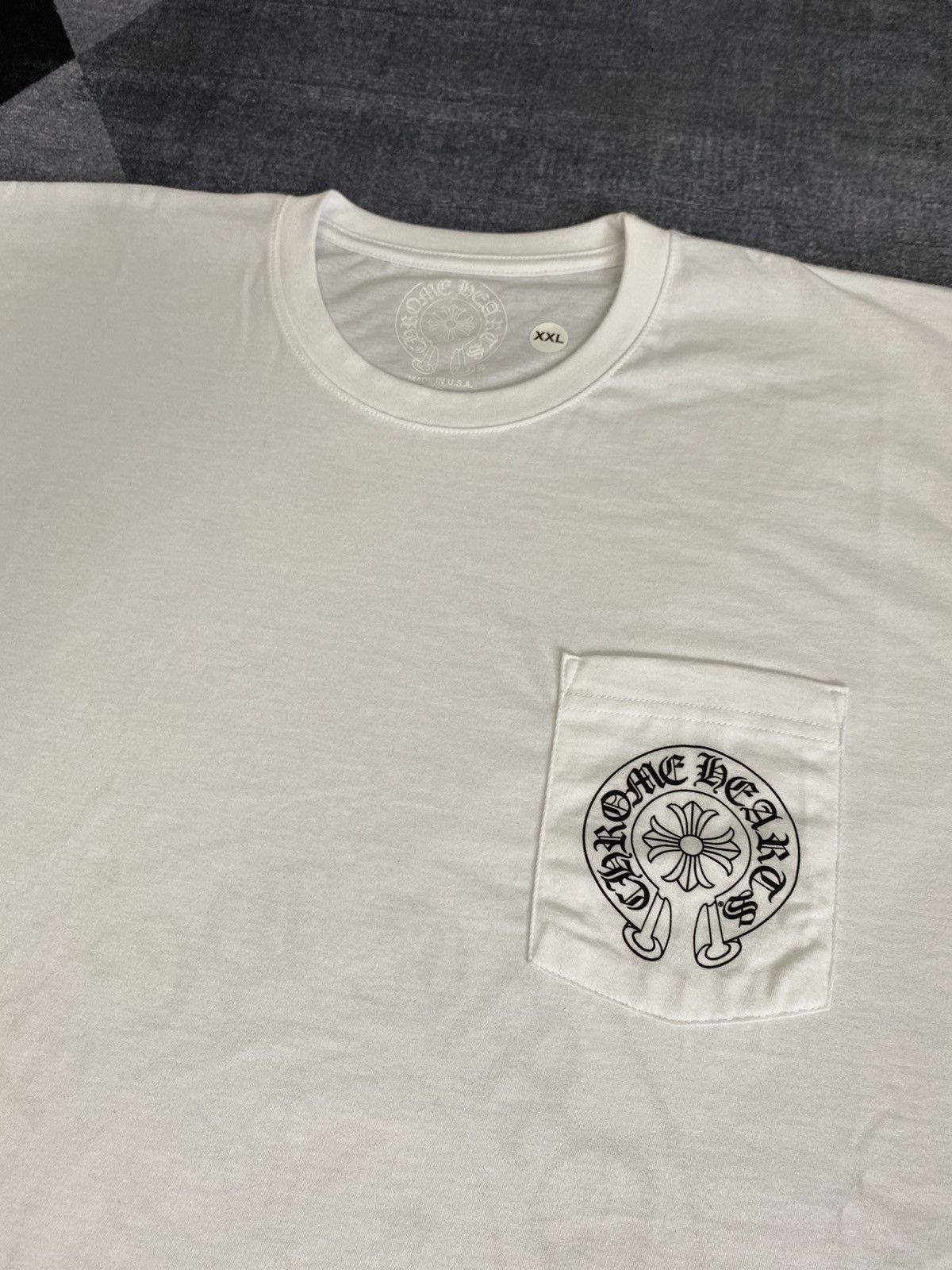 Chrome Hearts Chrome Hearts Horse Shoe logo tee Size US XXL / EU 58 / 5 - 3 Thumbnail