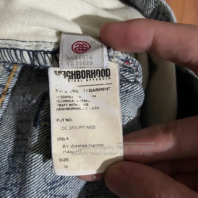 Neighborhood Neighborhood size M STUSSY 08EX Joint Model Washed Denim P Size US 27 - 7 Thumbnail
