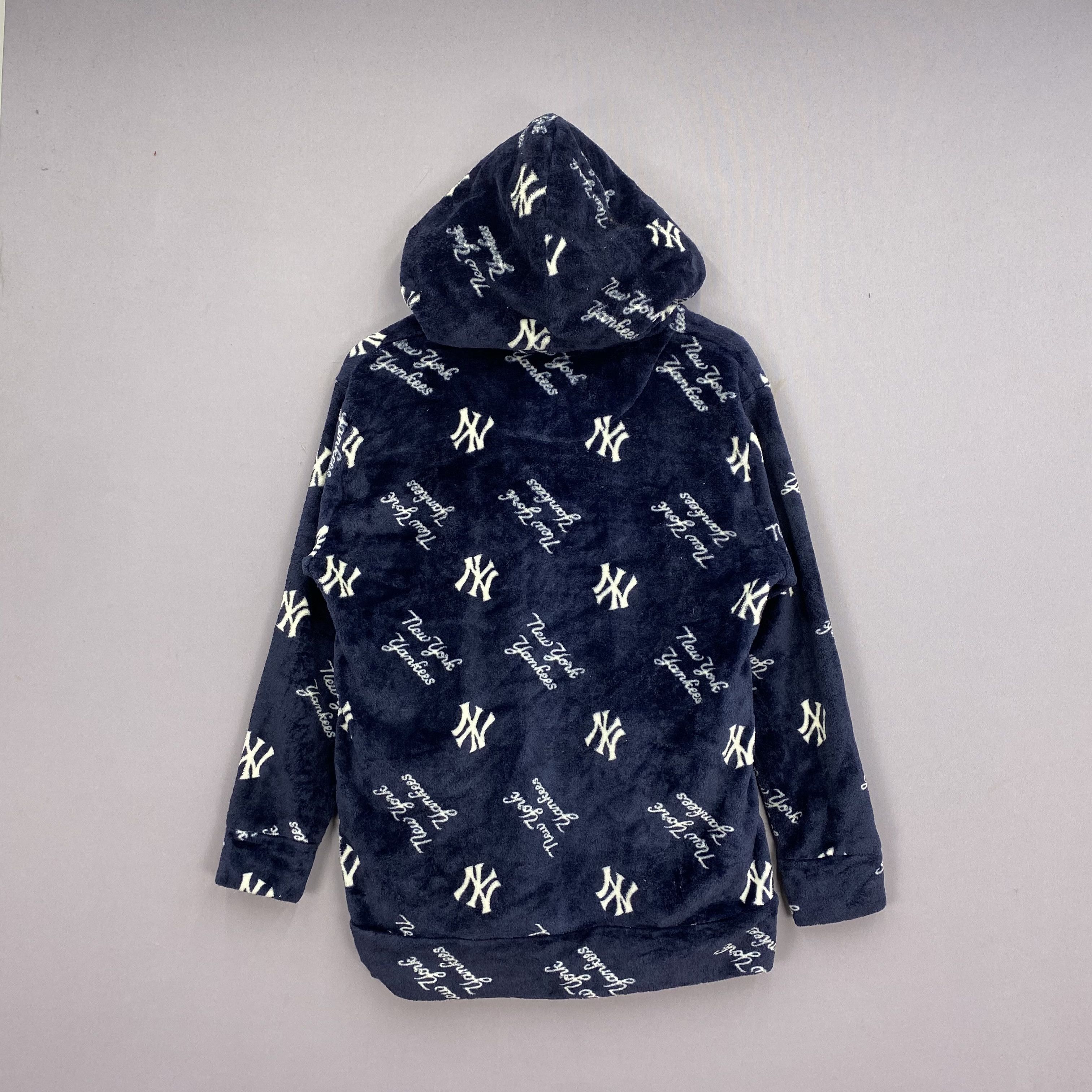 New York Yankees Vintage MLB New York Yankees Sweater Fleece Hoodie Size US S / EU 44-46 / 1 - 4 Thumbnail