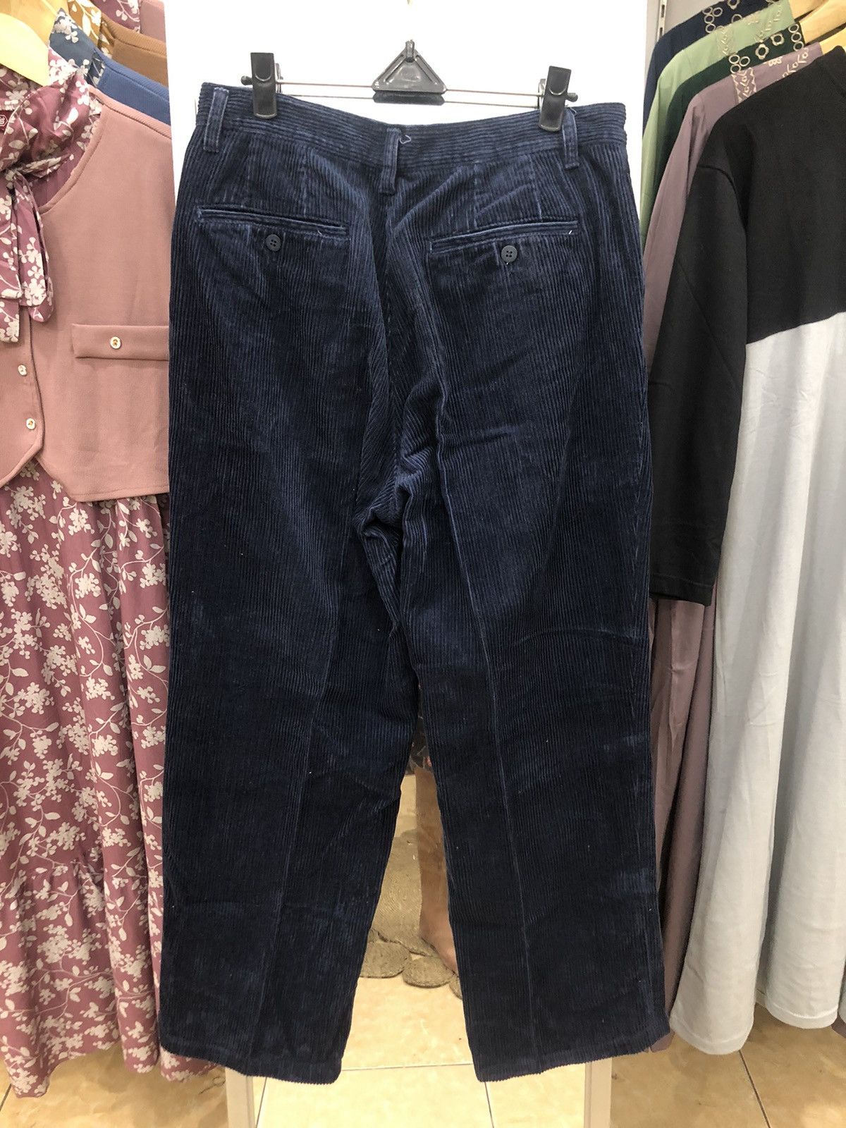 Uniqlo Vintage Uniqlo Baggy Corduroy Pants Size US 32 / EU 48 - 3 Thumbnail