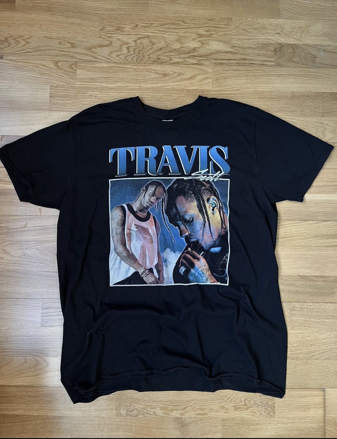 Rap Tees Travis Scott T-shirt Rap Size US XL / EU 56 / 4 - 1 Thumbnail