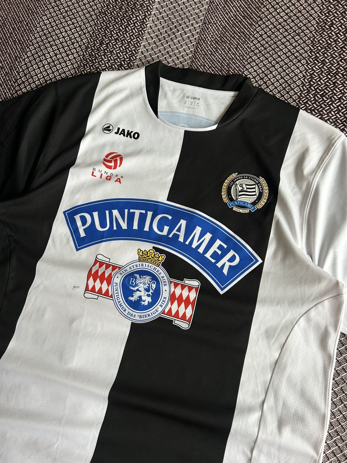 Vintage Jako Sturm Graz Bundesliga 20 Hubert 2010s Football Jersey Size US XL / EU 56 / 4 - 2 Thumbnail
