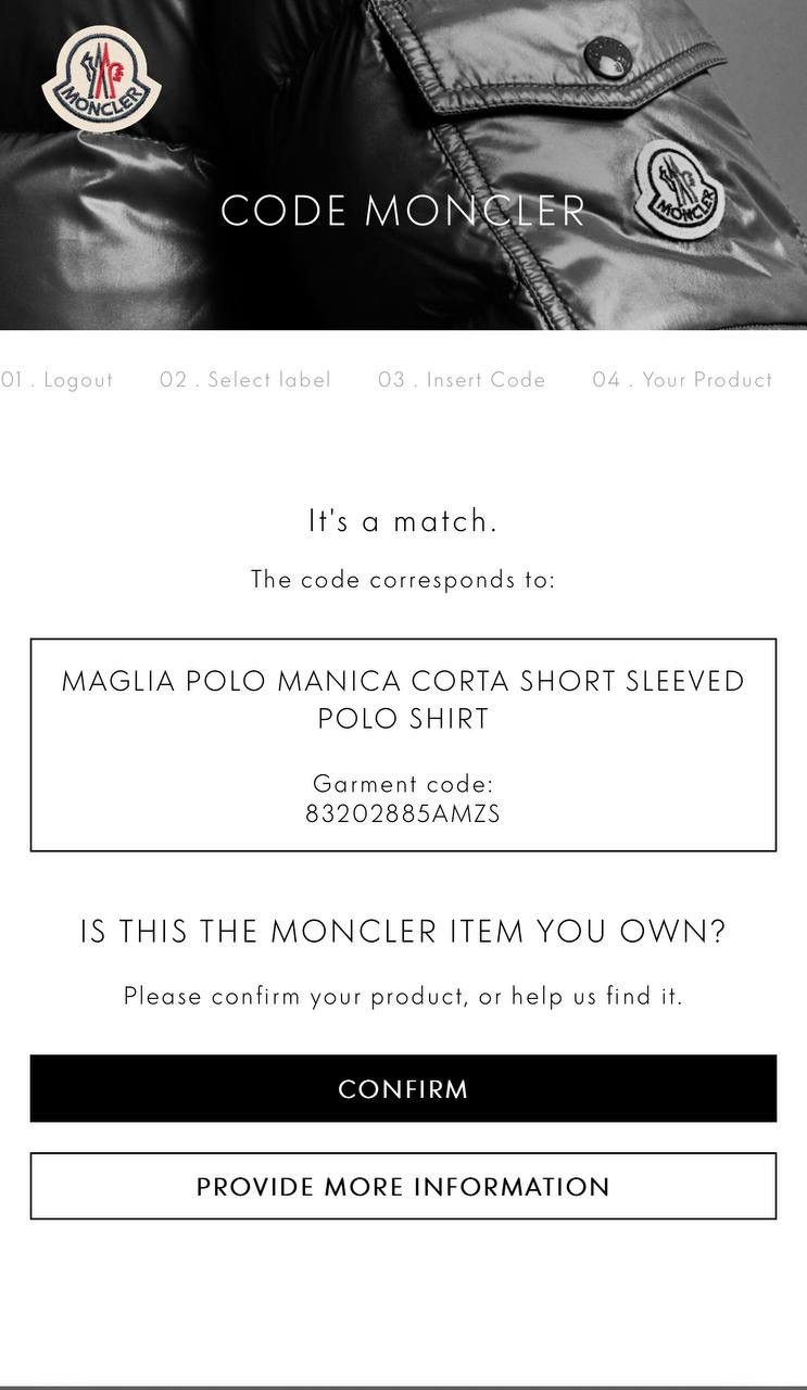 Moncler Moncler Maglia Polo Manica Corta Grey Logo T-Shirt – Size M Size US M / EU 48-50 / 2 - 17 Thumbnail