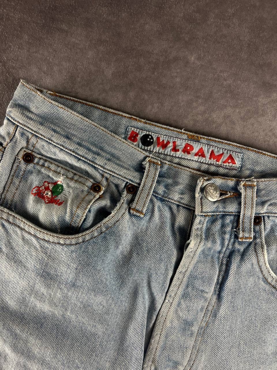Other Vintage CHASERS Bowlrama Jeans Sz 30 Rare Bowling Embroidery Size US 30 / EU 46 - 3 Thumbnail