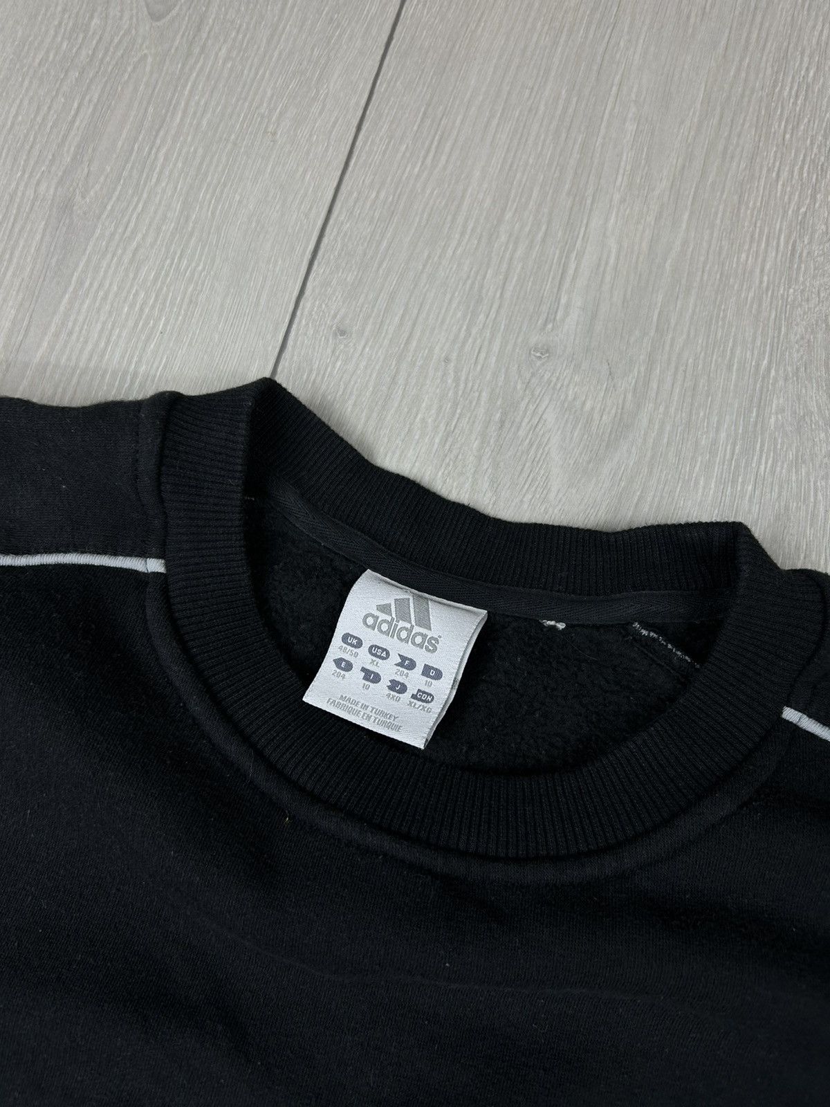Adidas × Vintage Adidas Vintage Sweatshirt Black Size XL Size US XL / EU 56 / 4 - 3 Thumbnail