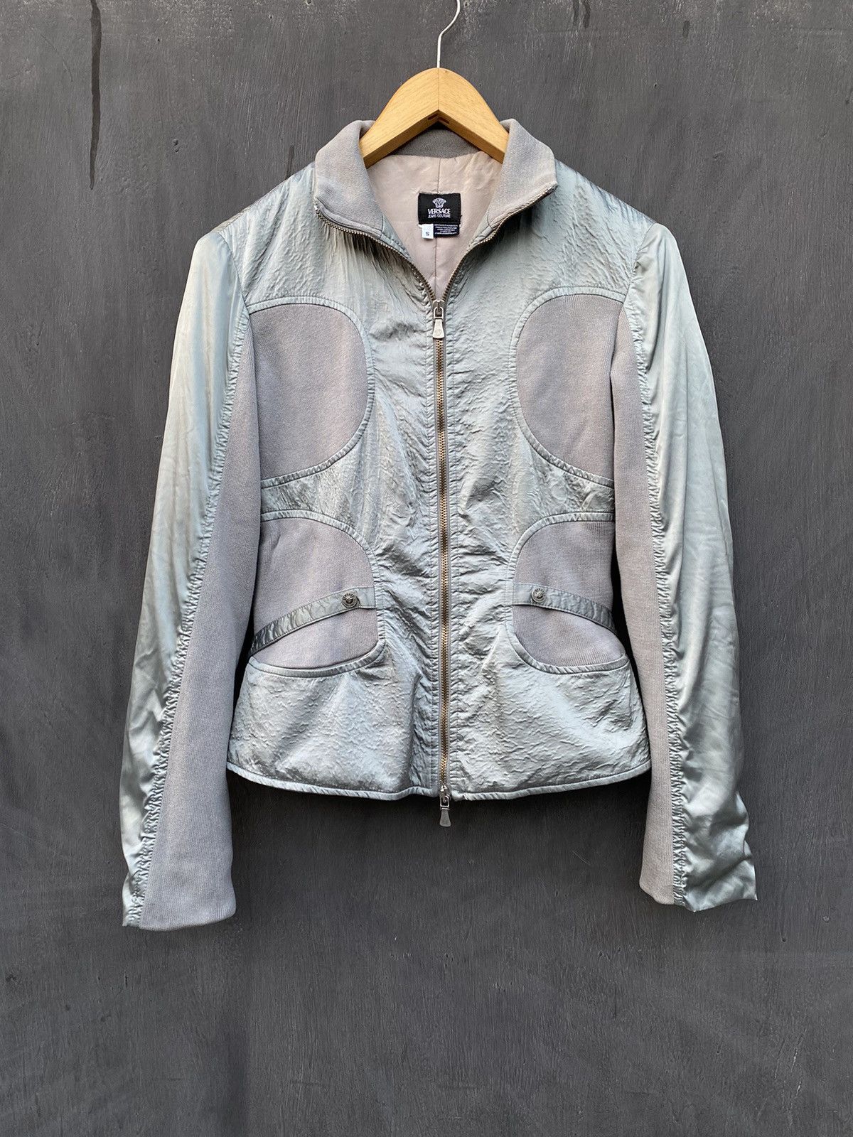 Versace Versace jeans couture metallic vintage jacket size S Size S / US 4 / IT 40 - 2 Thumbnail