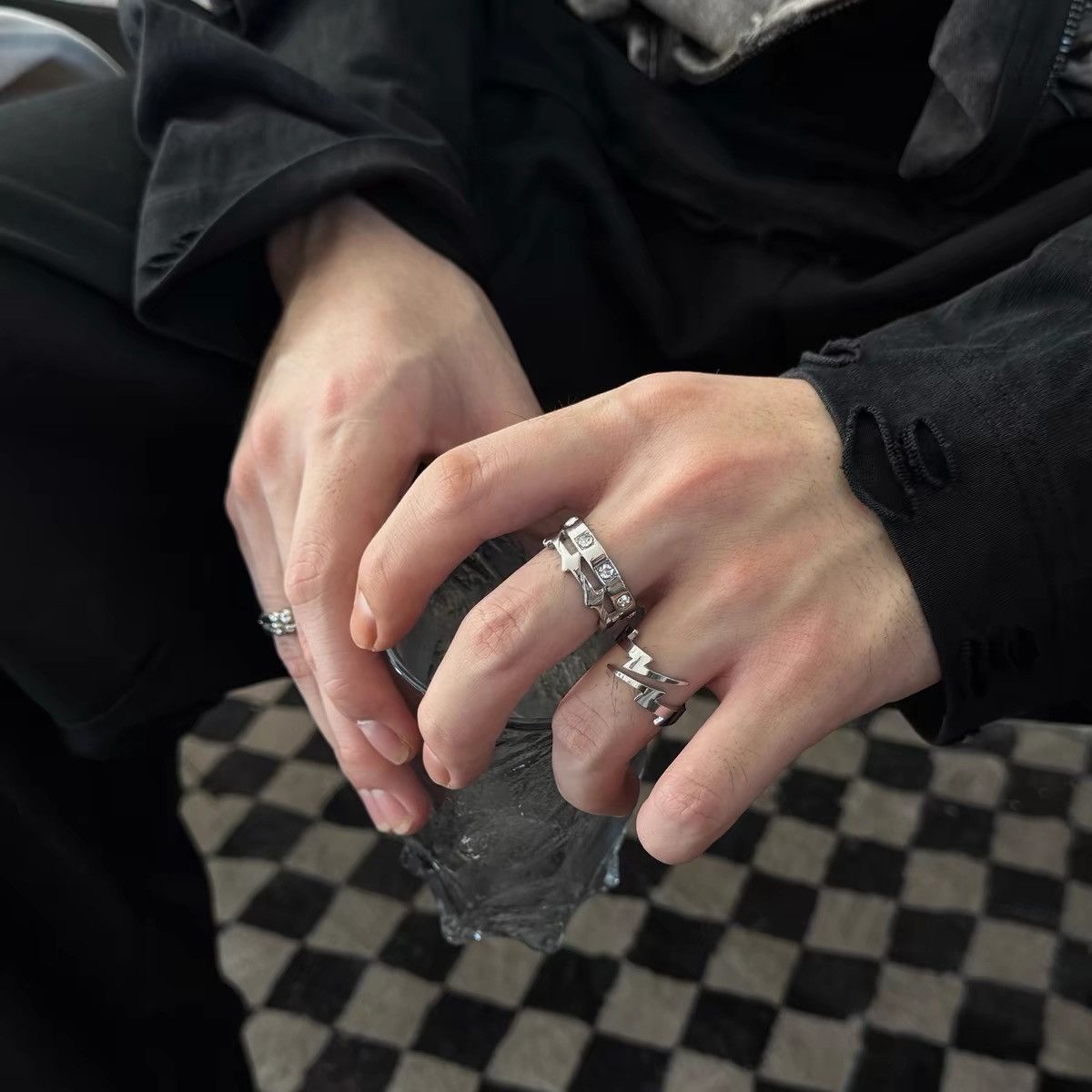 Japanese Brand × Vintage Retro punk rings Size ONE SIZE - 1 Thumbnail