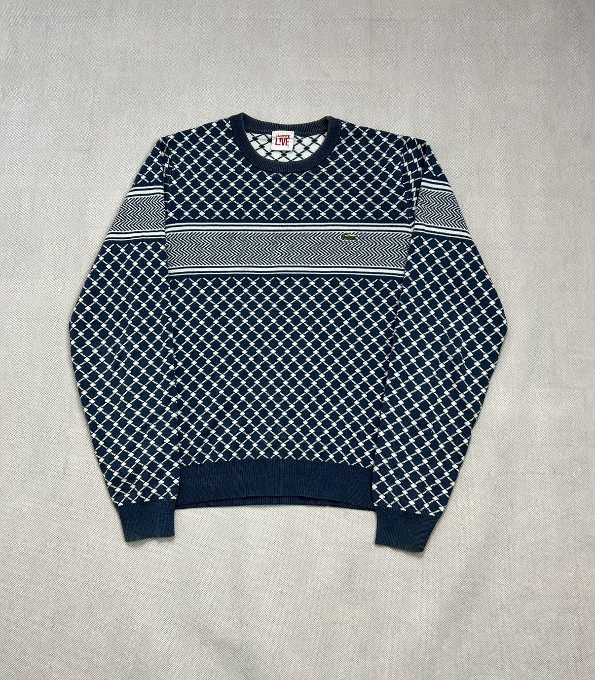 Lacoste Sweater Lacoste L!VE new collection Size US S / EU 44-46 / 1 - 1 Thumbnail
