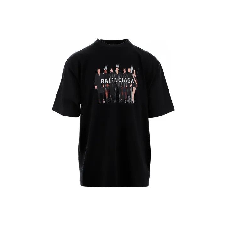 Balenciaga Balenciaga Graphic Print Relaxed Fit Short Sleeve T-Shirt Size US L / EU 52-54 / 3 - 1 Thumbnail